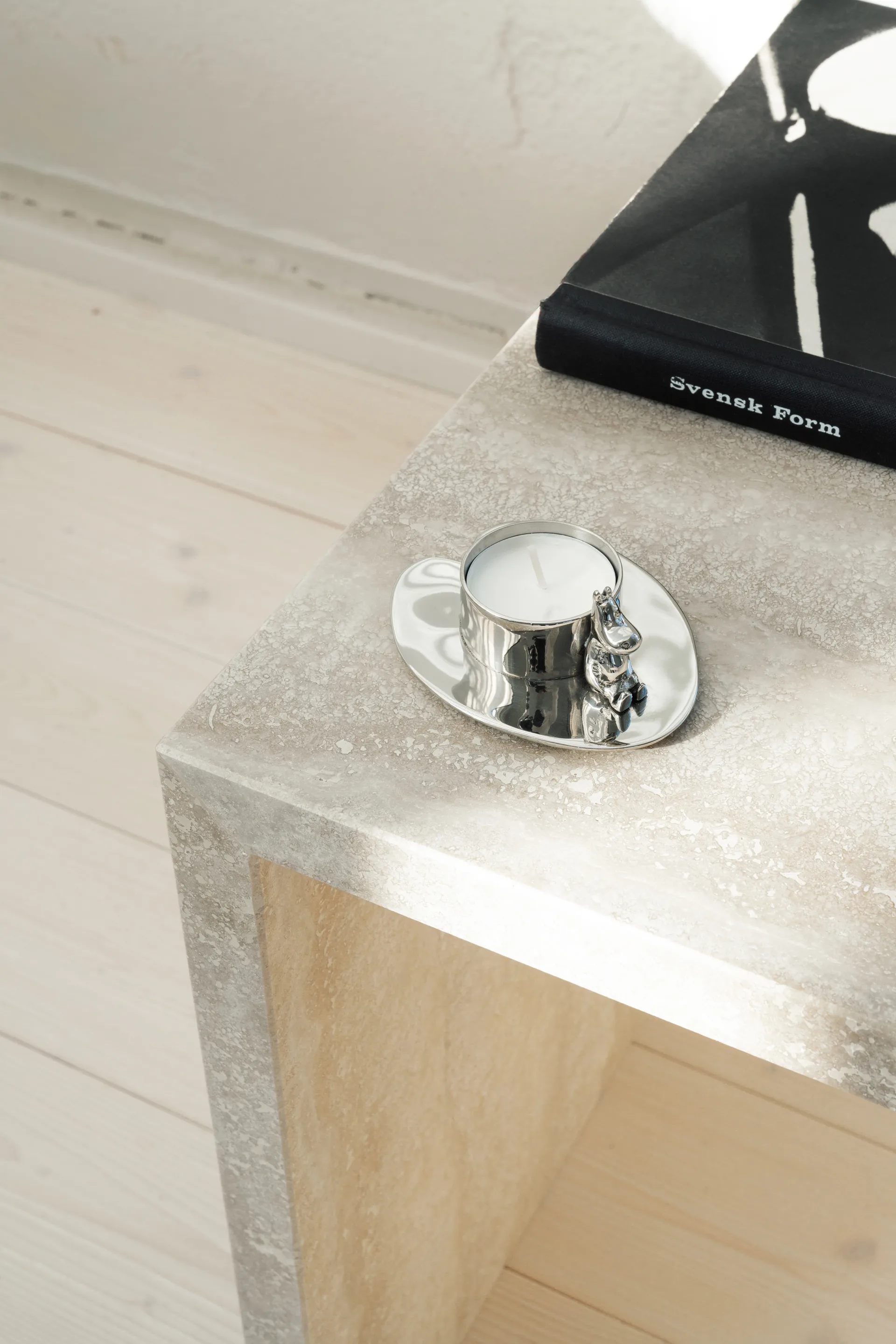 Hilke X Mumin No.3 烛台, 镍镀 黄铜 Hilke Collection