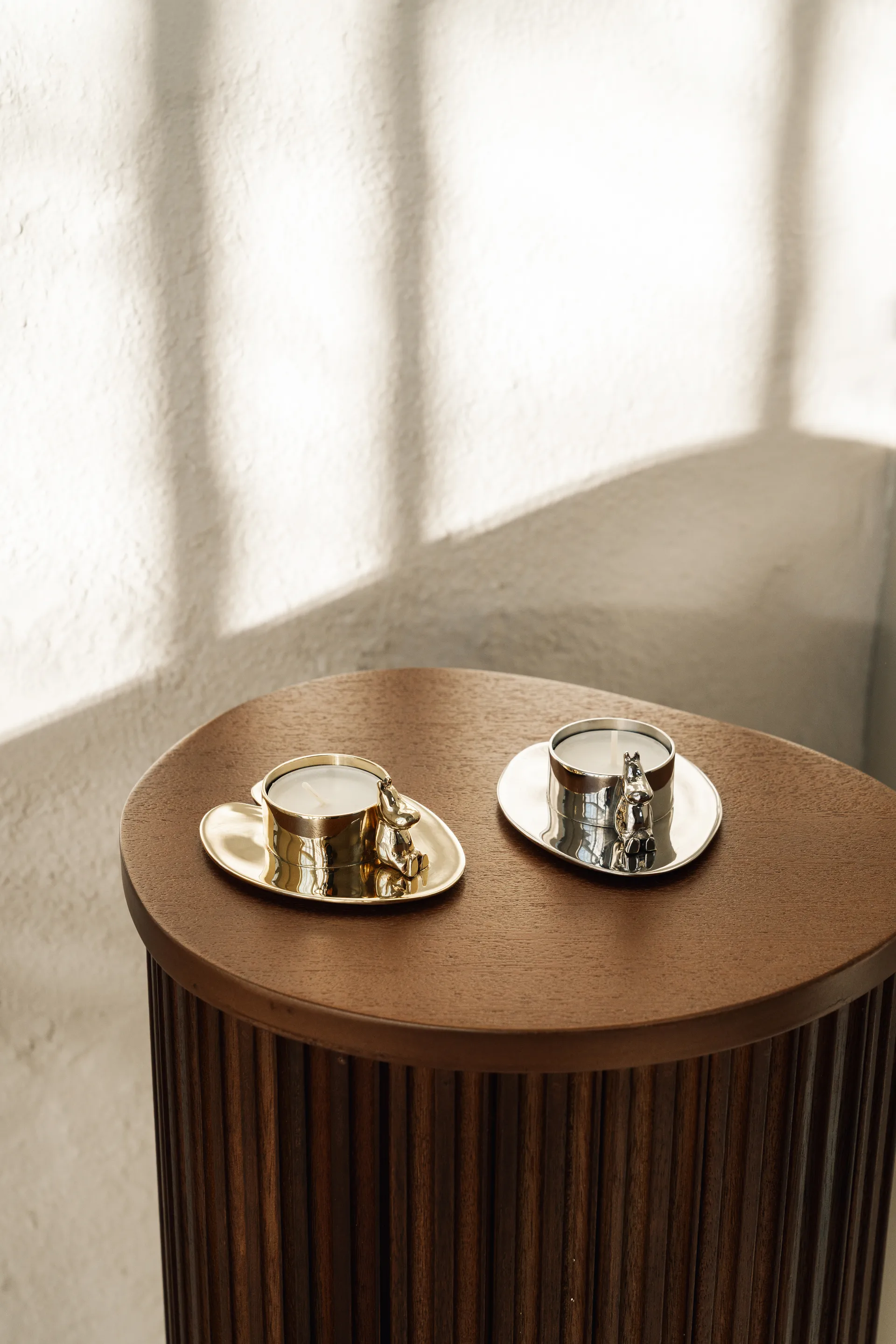 Hilke X Mumin No.3 烛台, 镍镀 黄铜 Hilke Collection