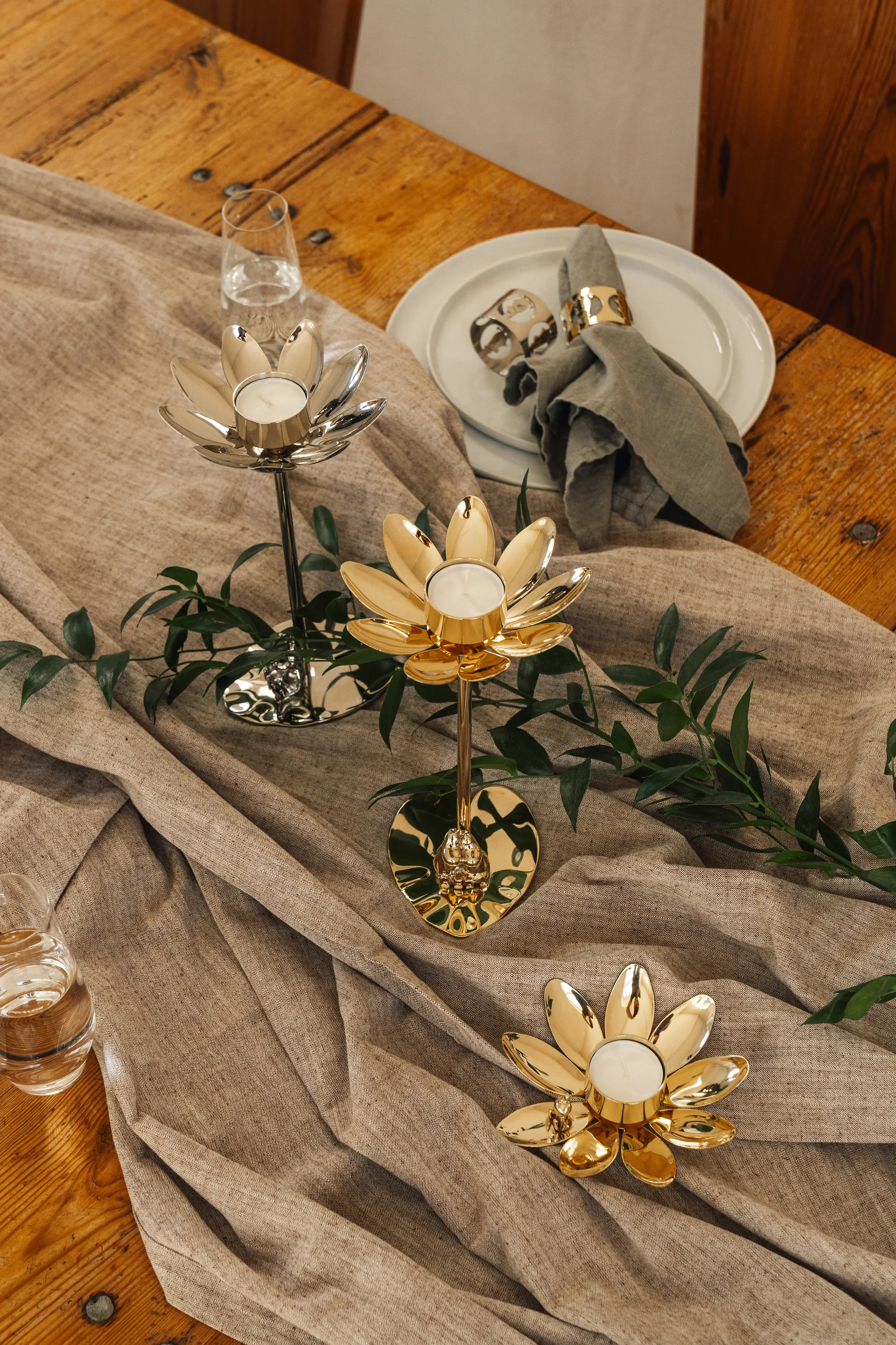 Hilke X 姆明 & Snorkmaiden, 黄铜 Hilke Collection