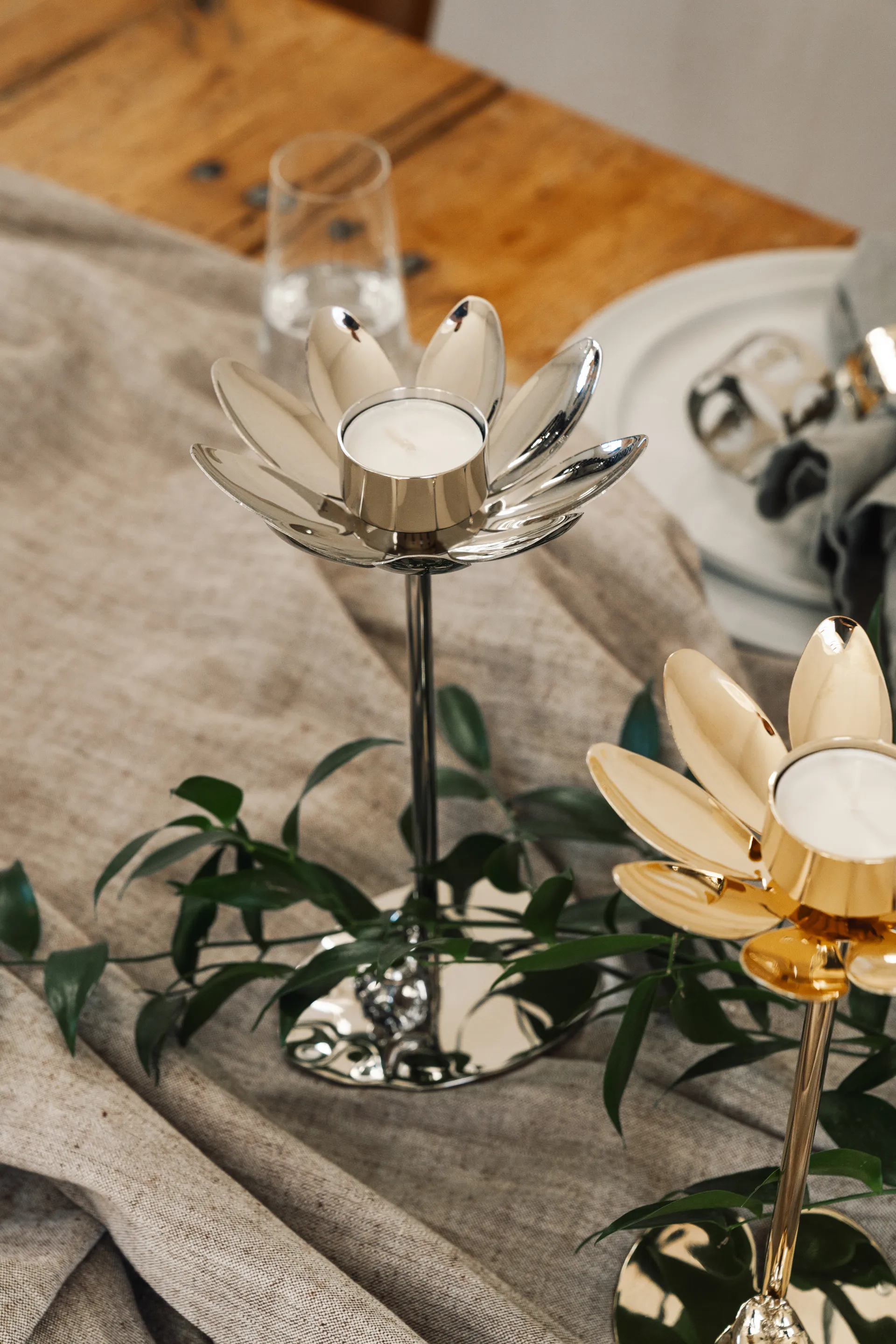 Hilke X 姆明 & Snorkmaiden, 镍镀 黄铜 Hilke Collection