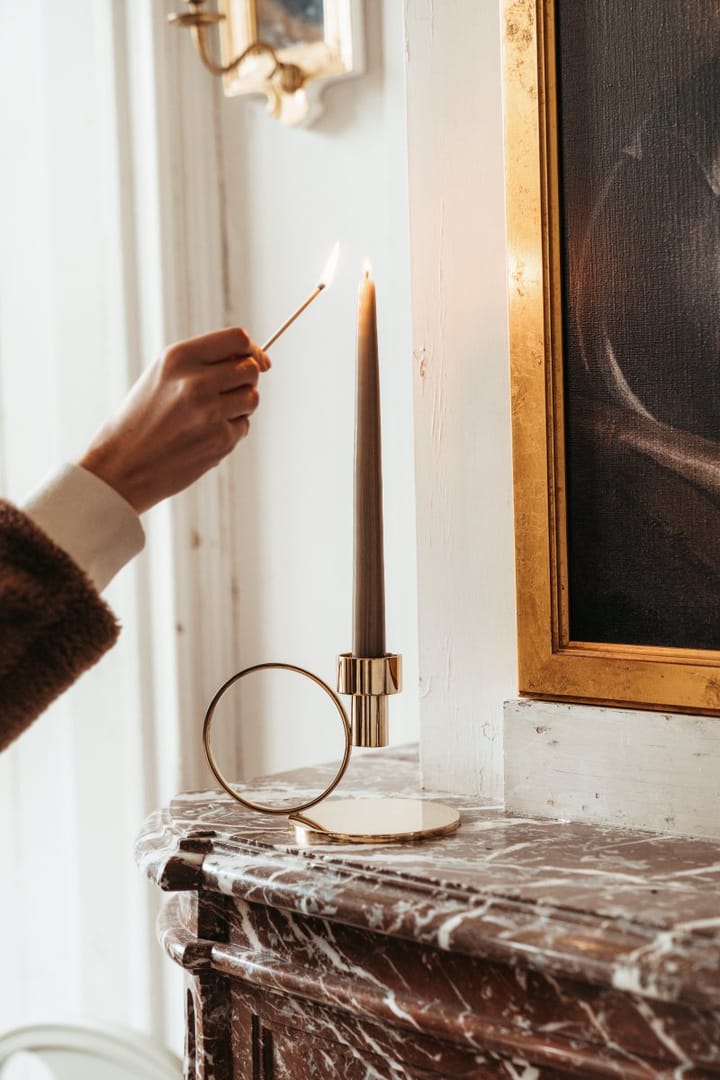 Insieme 烛台, Solid brass Hilke Collection