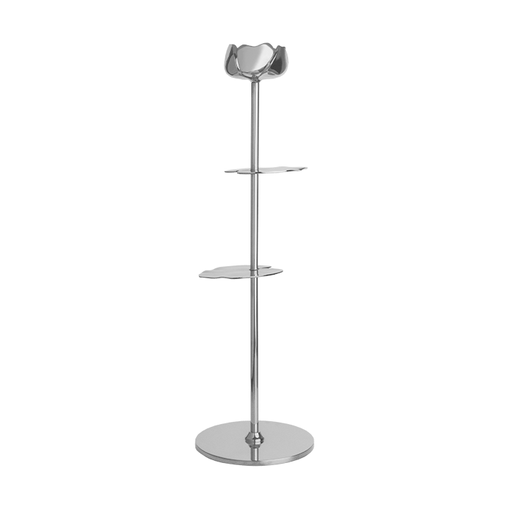Ninfea Alta 烛台 30 cm - 镍镀 黄铜 - Hilke Collection