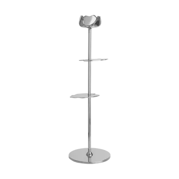 Ninfea Alta 烛台 30cm - 镀镍黄铜 - Hilke Collection