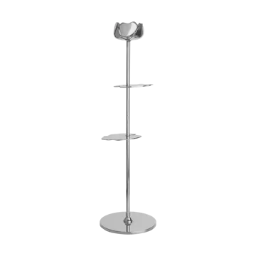 Ninfea Alta 烛台 35cm - 镀镍黄铜 - Hilke Collection