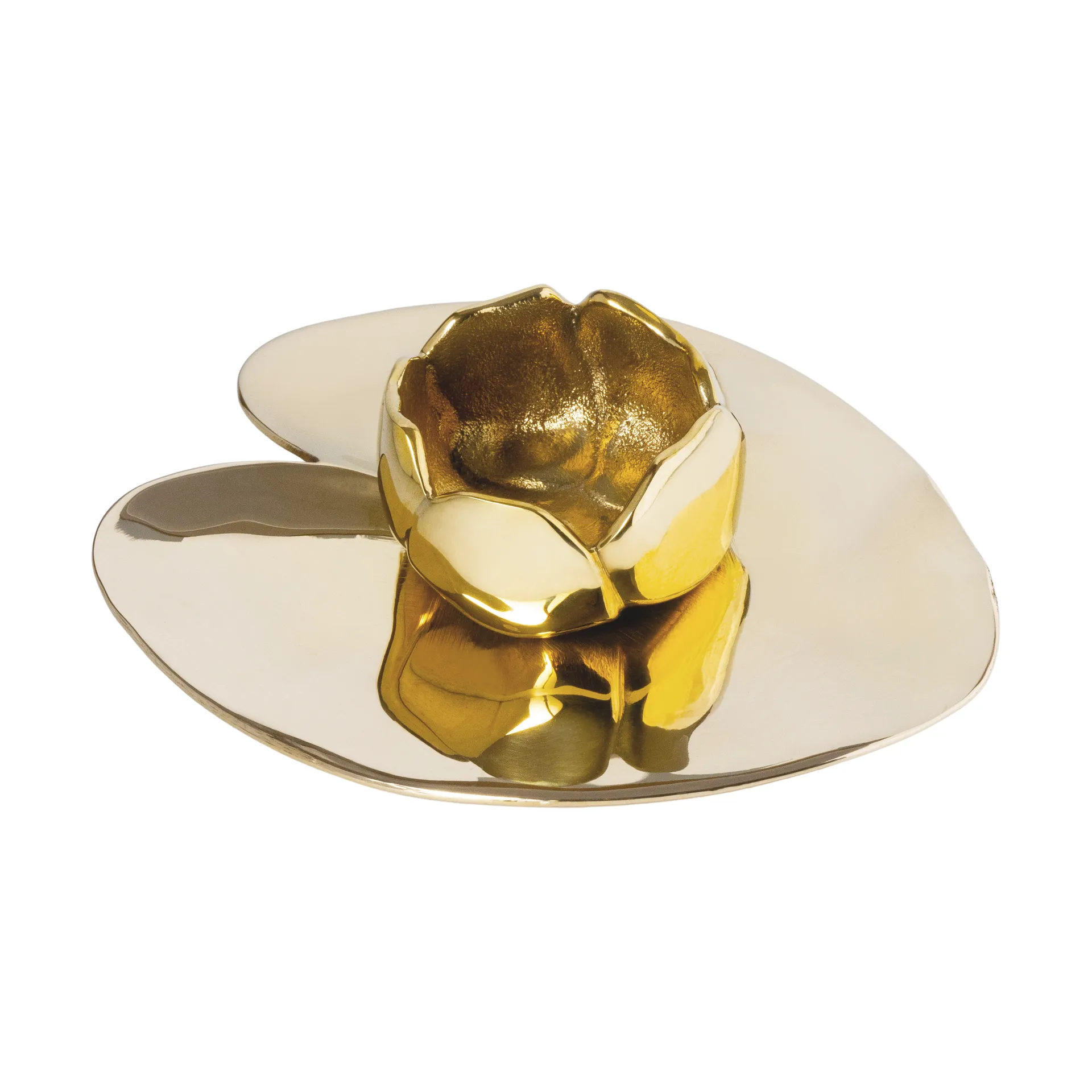 Ninfea piccola 烛台, 镍镀 黄铜 Hilke Collection