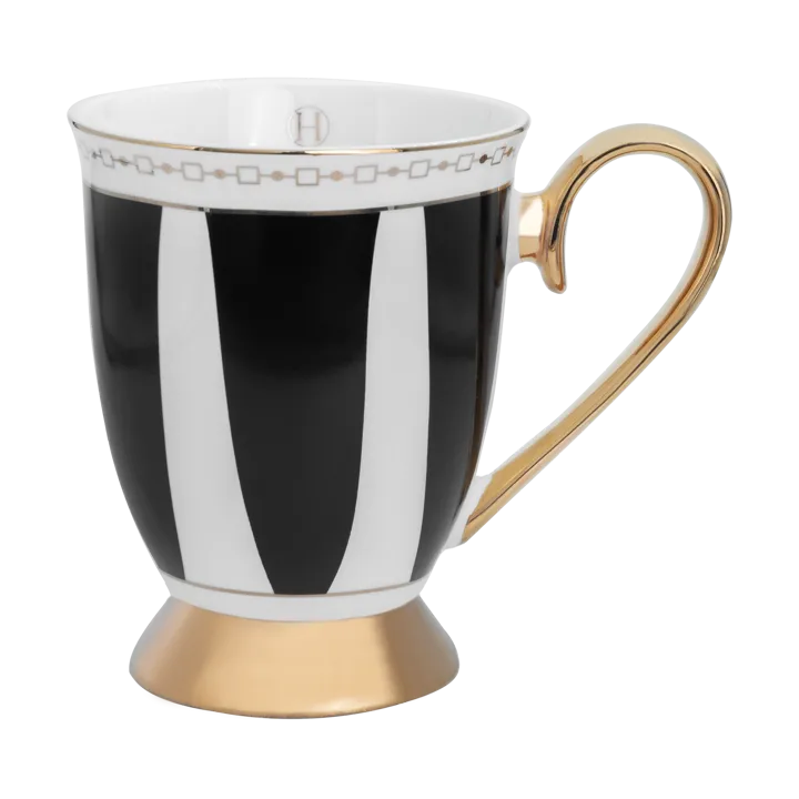 Strisce Nero 马克杯280ml - 黑色_白色_金色 - Hilke Collection