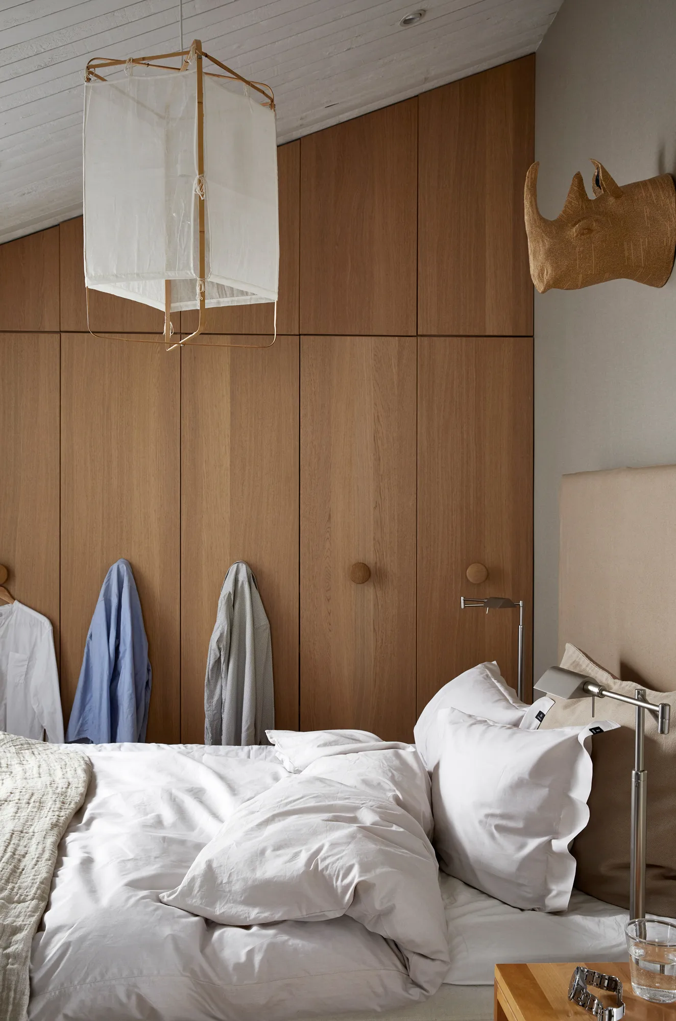 Dreamtime fitted 床单 180x200 cm, White Himla