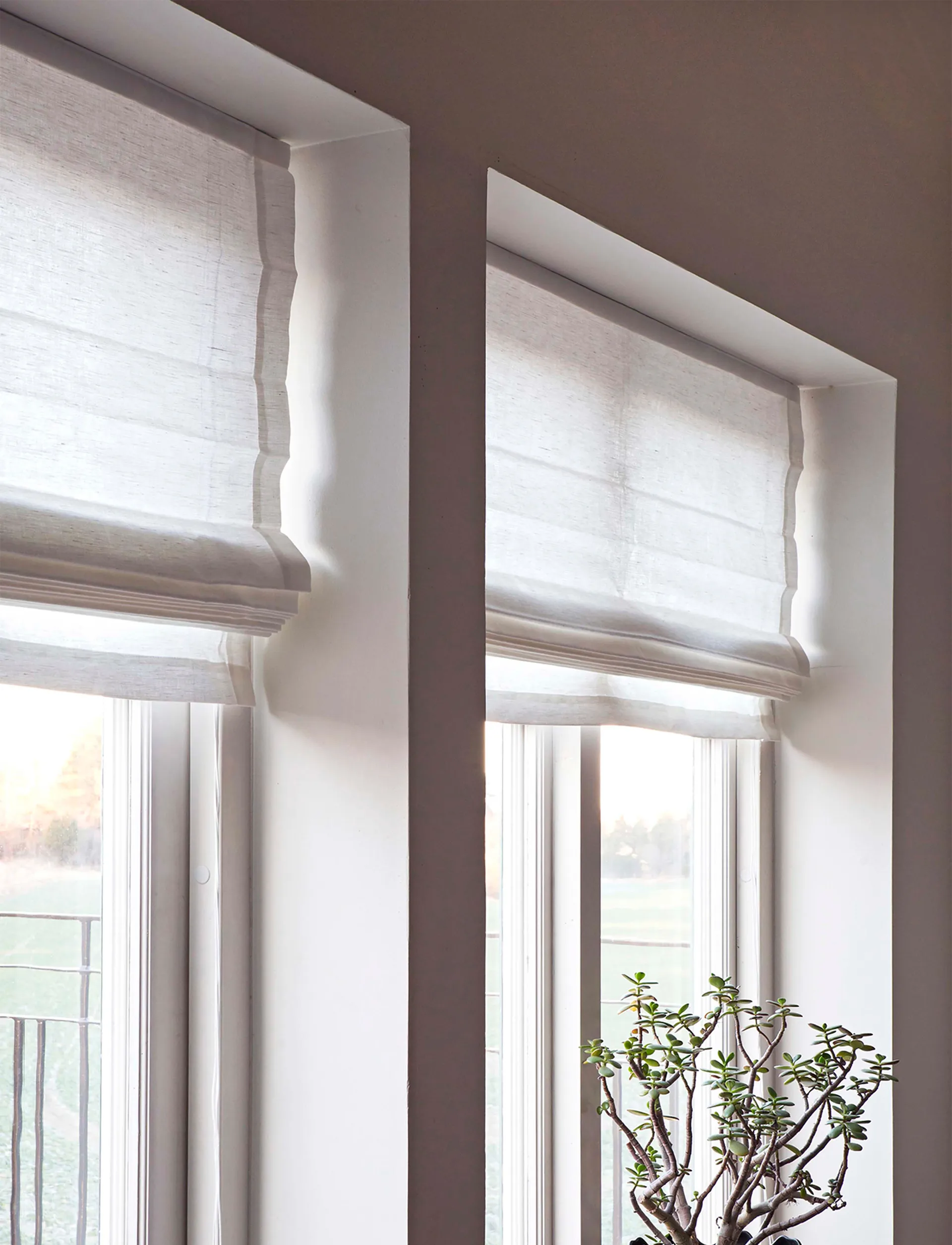 Ebba blind 130x180 cm, 白色 Himla