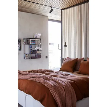 Hannelin bedspread rust 'n rose (brown) - 160x260 - Himla