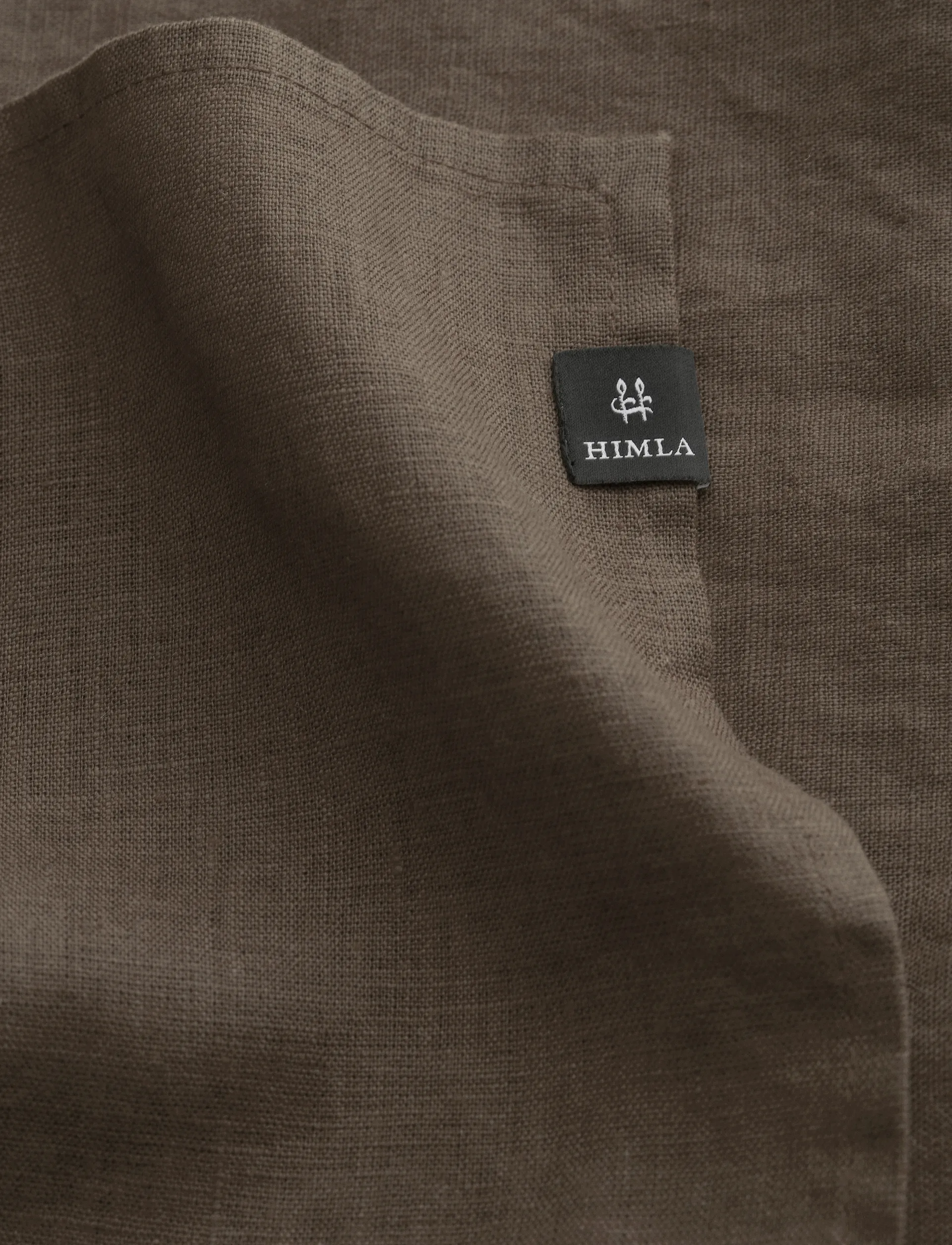 Himla 阳光系列亚麻餐巾 4件套, 咖啡色 Himla
