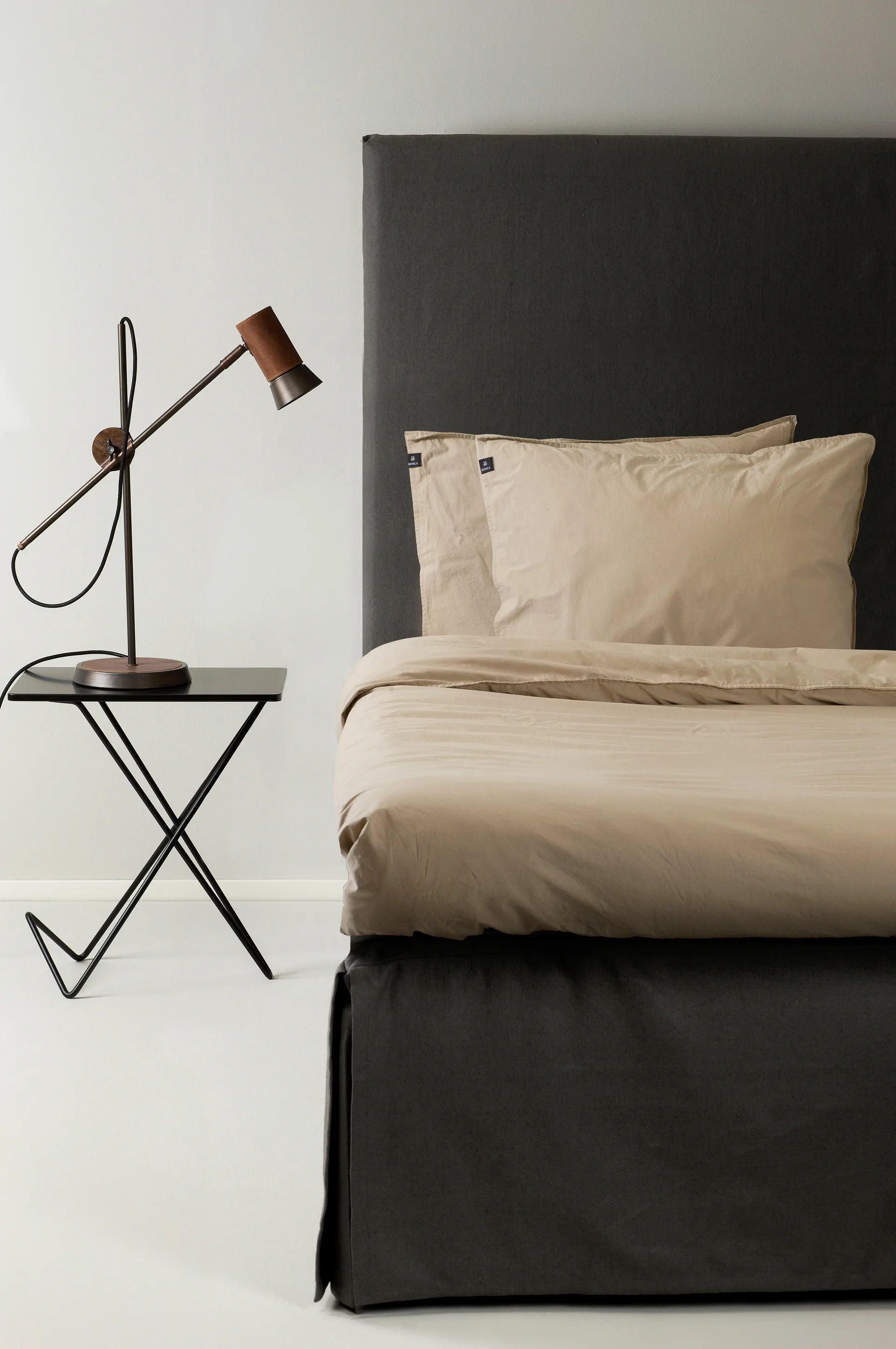 Hope Plain bedsheet 160x270 cm, Mindful Himla