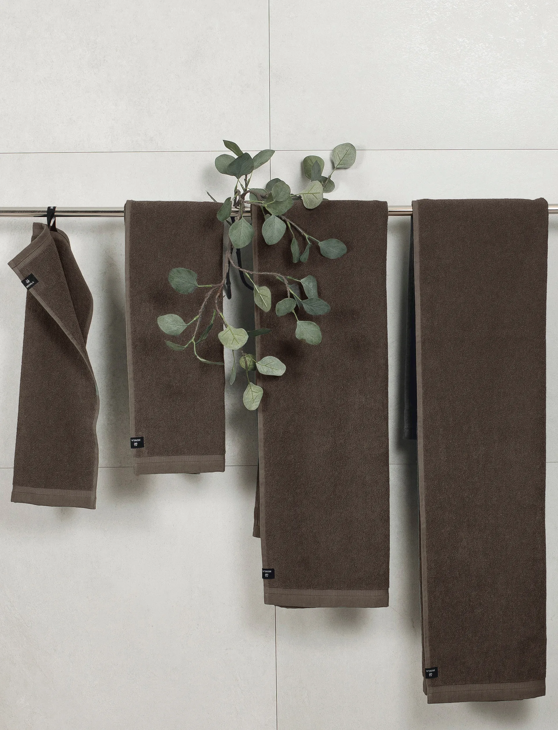 Lina 毛巾 chocolat, 50x70 cm Himla