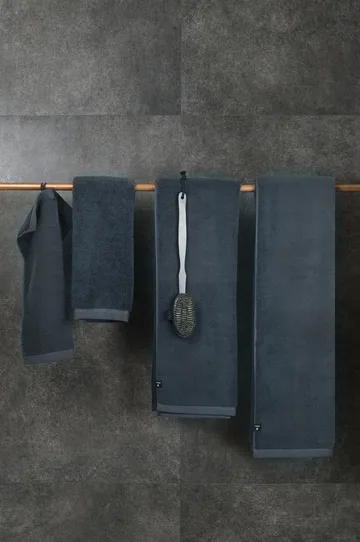 Maxime organic towel blue shadow - 70x140 cm - Himla