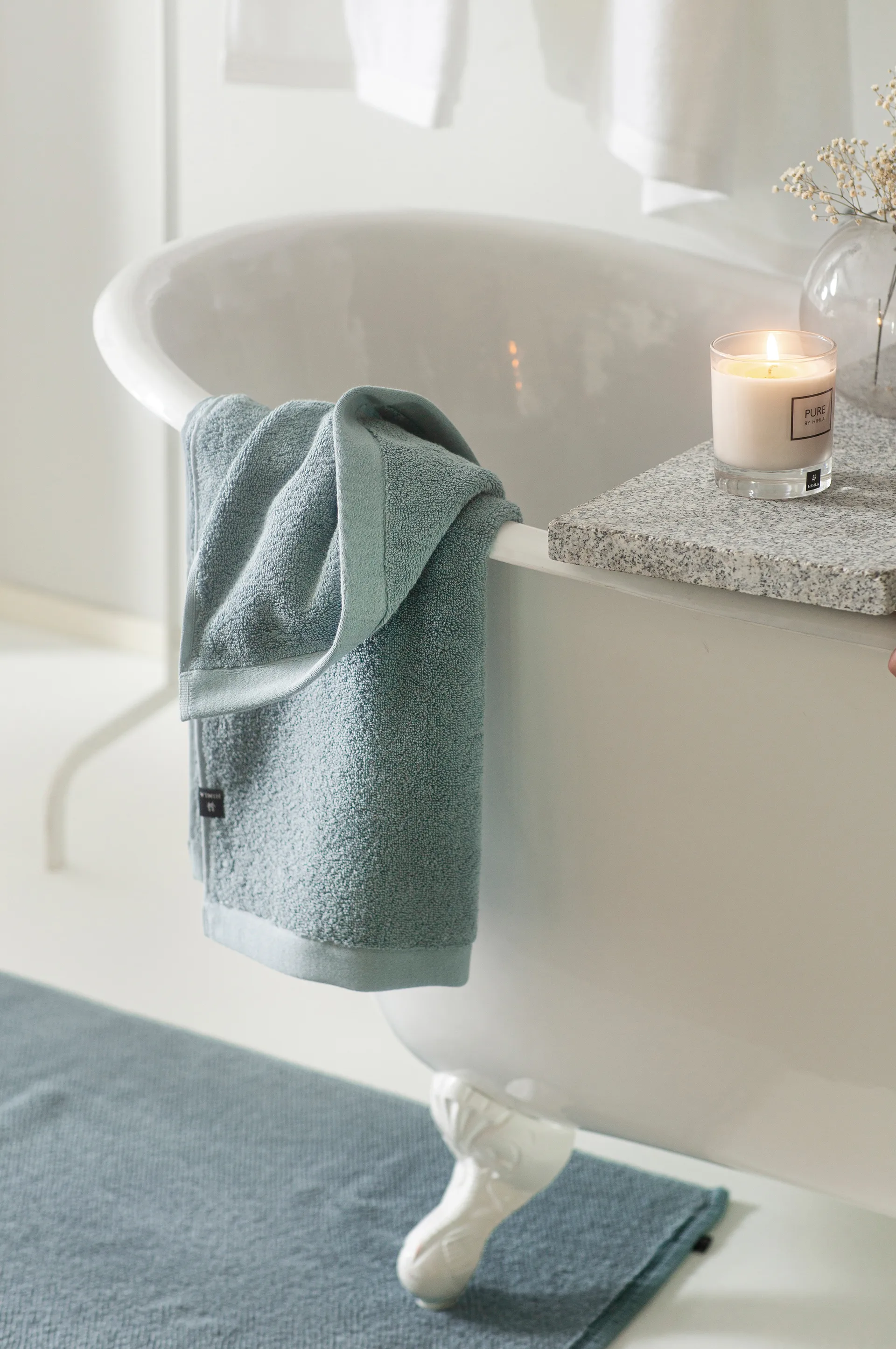 Maxime organic towel poetry, 30x50 cm Himla