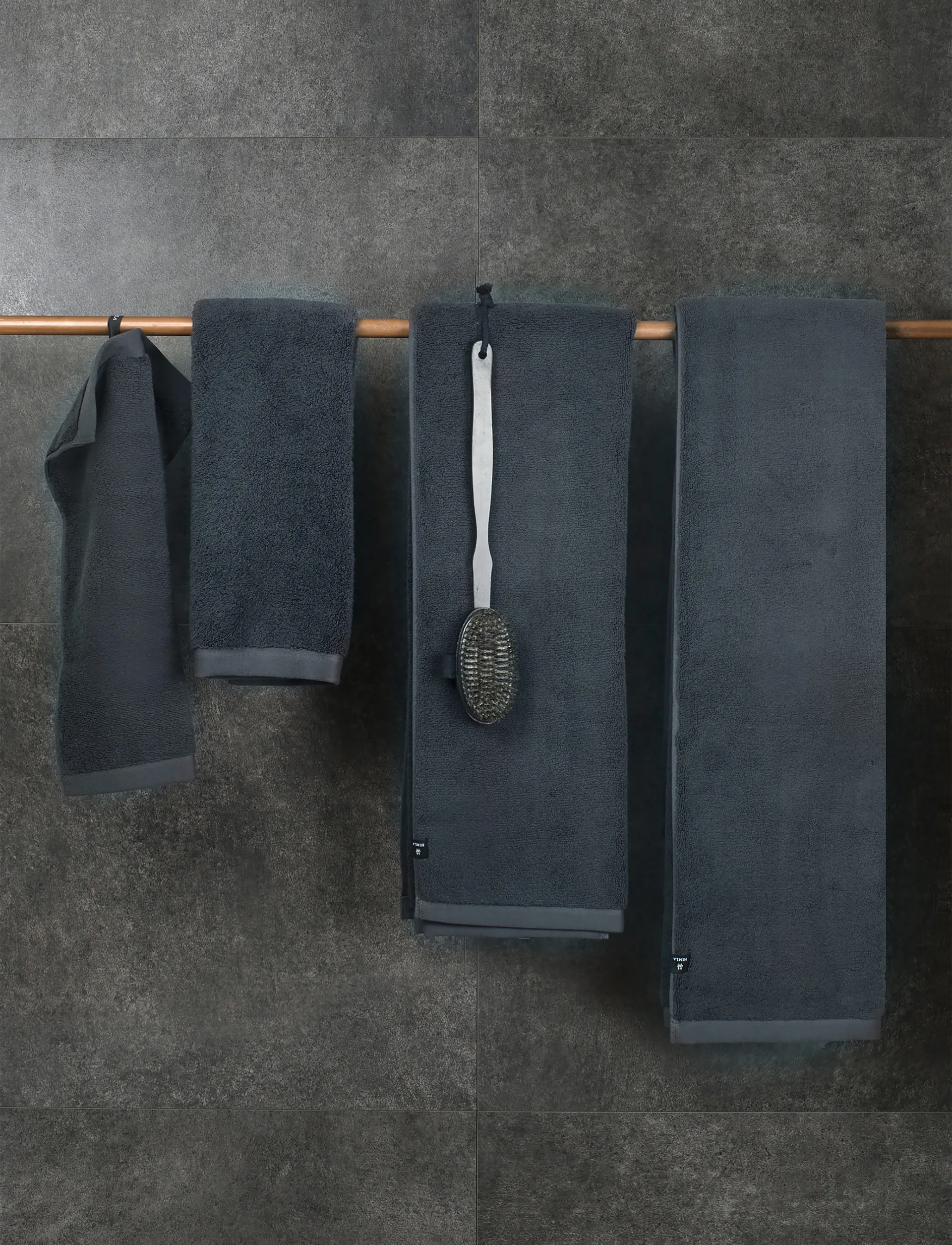 Maxime 毛巾, Silence, 70x140 cm Himla