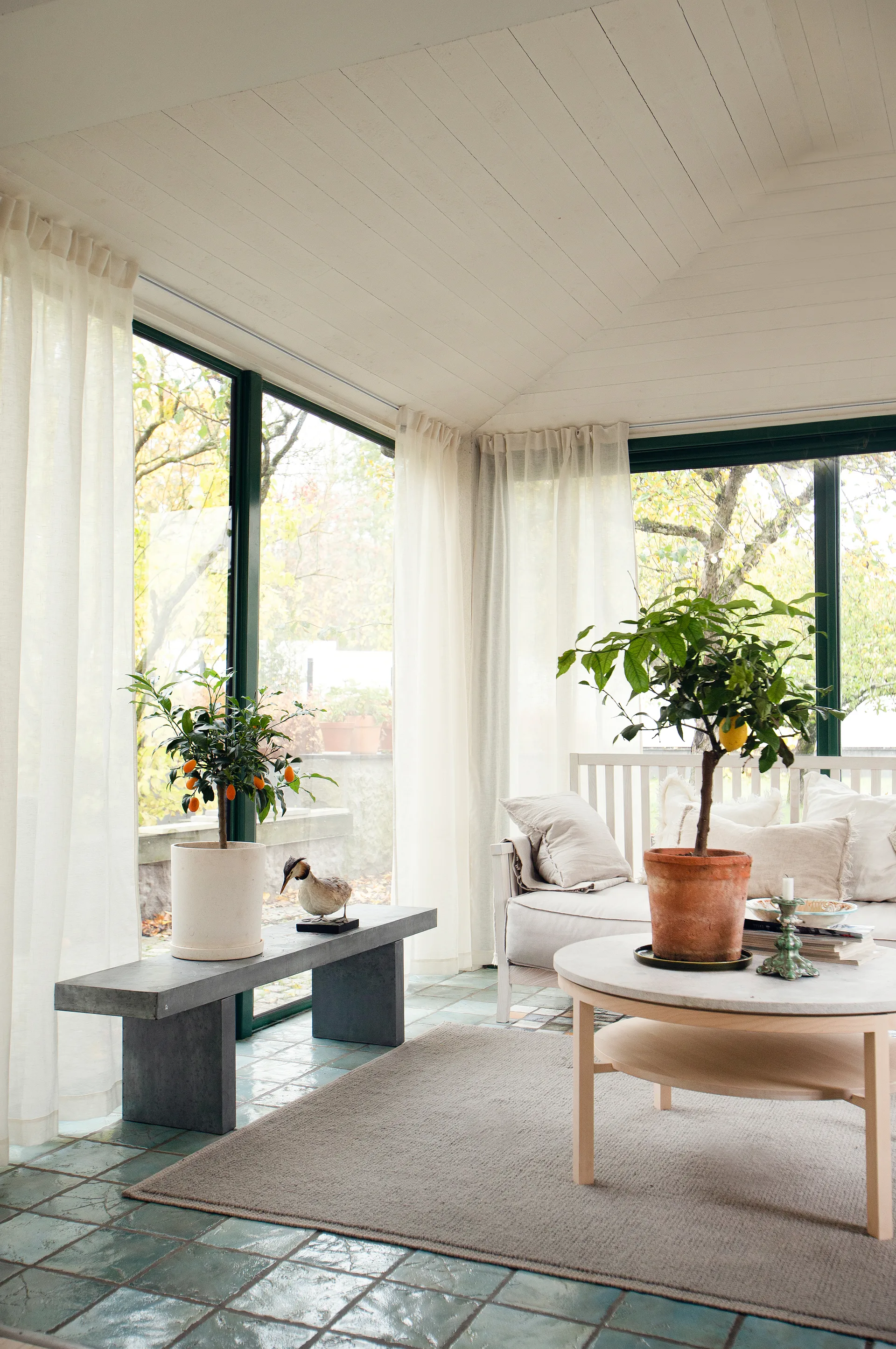 Skylight 窗帘 with ironing strip 140x290 cm, Fog Himla