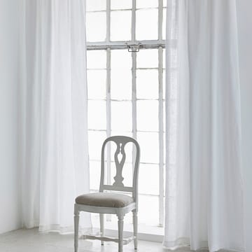 Springtime curtain with ironing strip 140x290 cm - 白色 - Himla