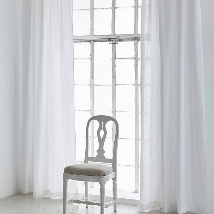 Springtime curtain with ironing strip 140x290 cm, 白色 Himla