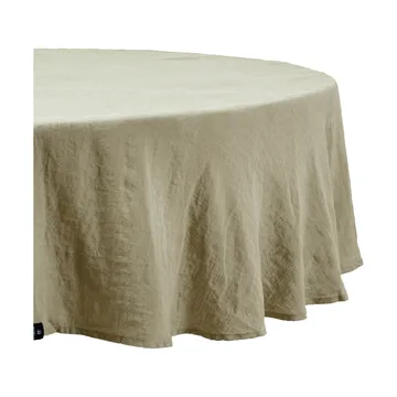 Sunrise 圆形亚麻桌布 - Organic（绿色），Ø220cm - Himla