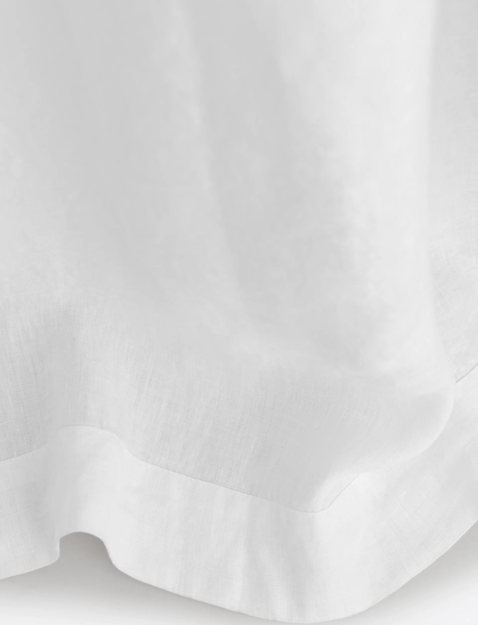 Sunrise 窗帘 with pleat band 280x290 cm, 白色 Himla