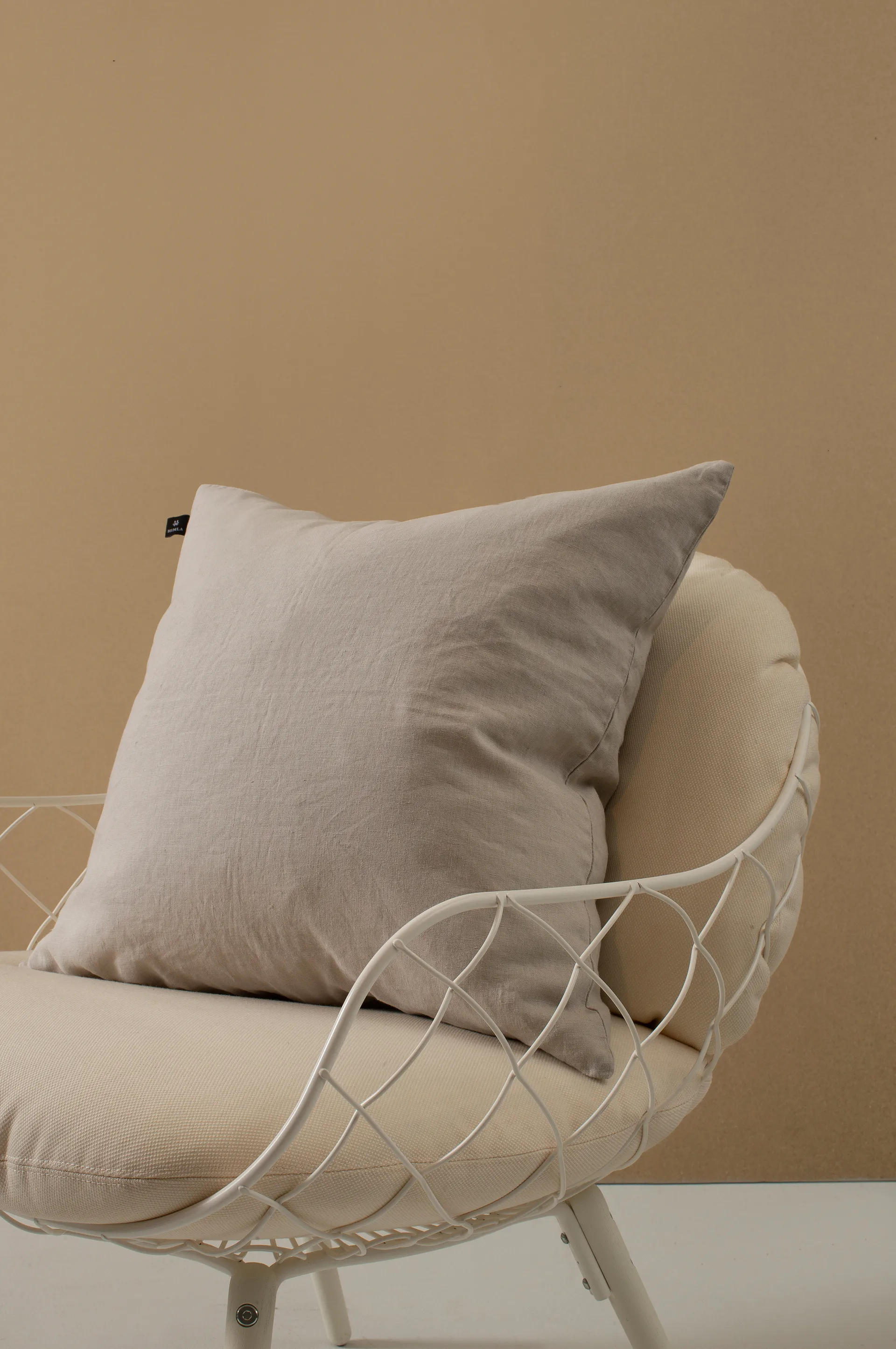 Sunshine 枕头套 50x50 cm, Ash (灰色) Himla