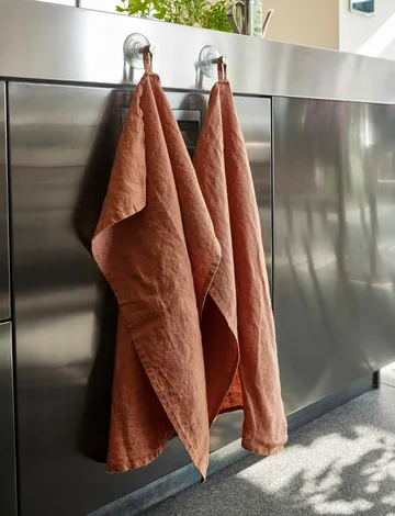 Sunshine 厨房巾 两件套装 - Grounded, 50x70 cm - Himla