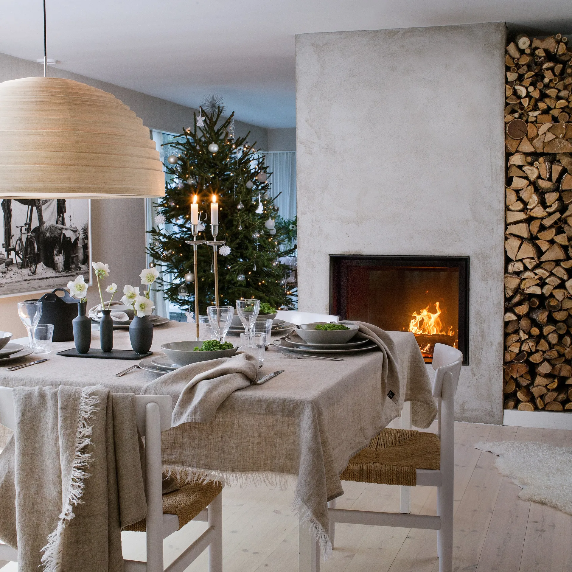 Sunshine 餐巾纸 四件套装, natural (米色) Himla