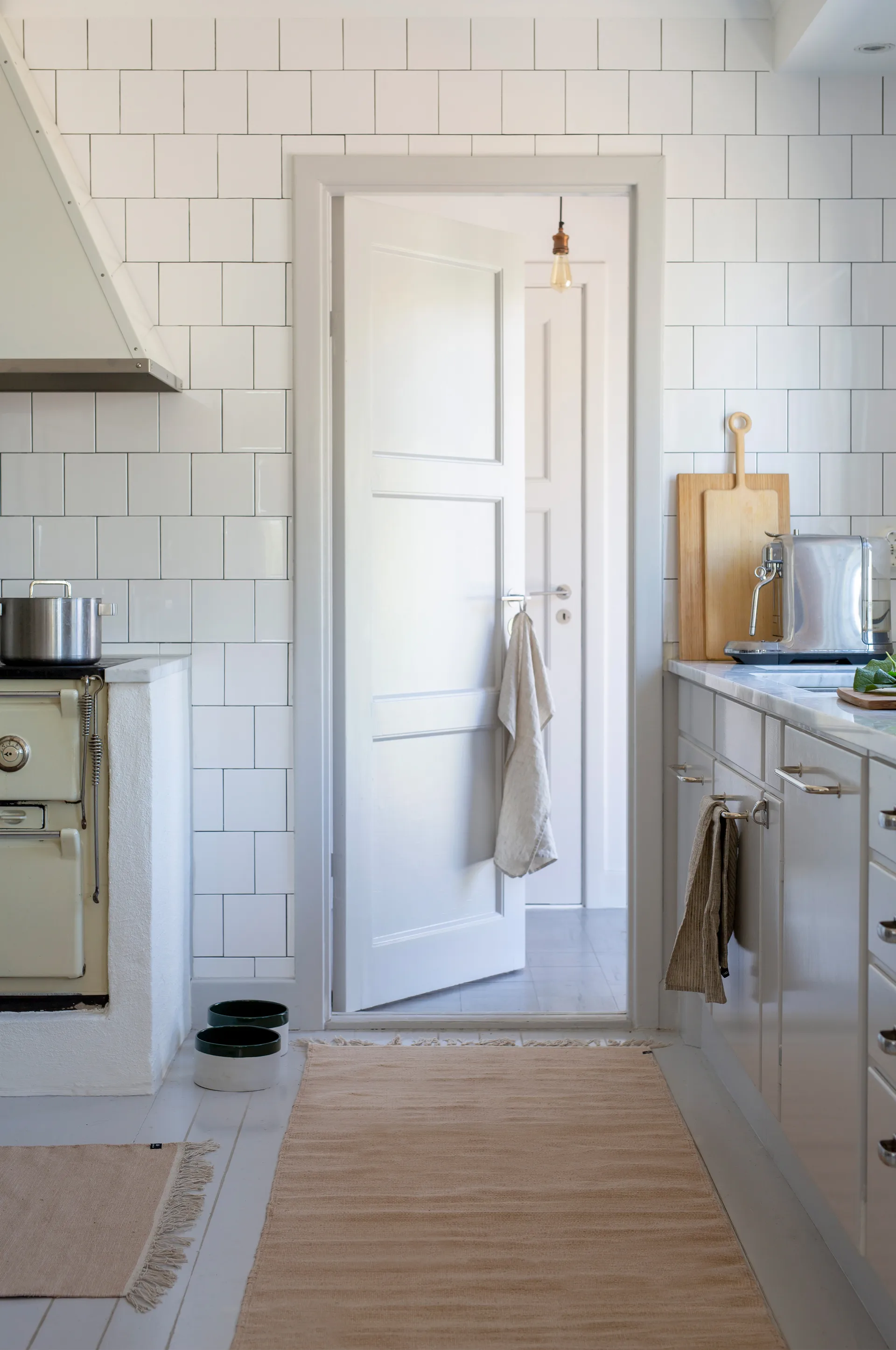 Sunshine 厨房巾 两件套装, Oatmeal Himla