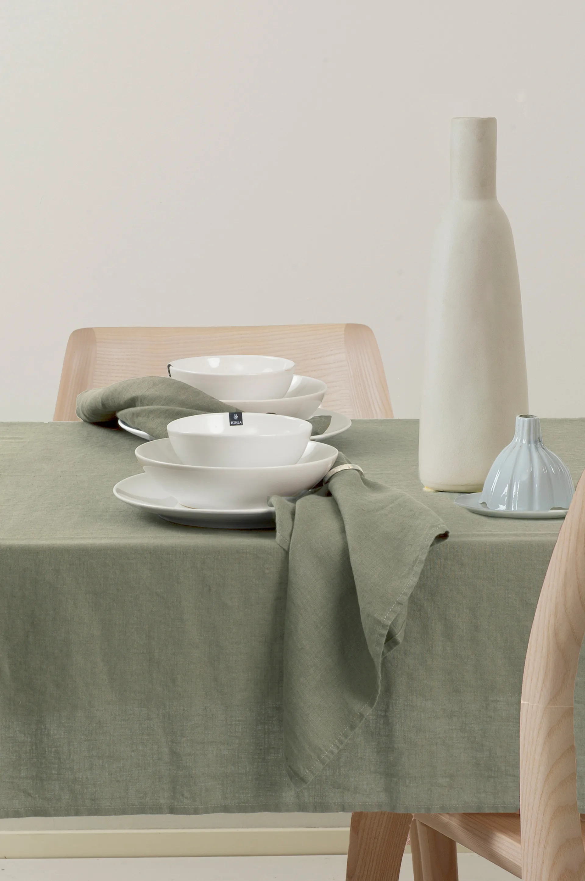 Sunshine 餐巾纸 四件套装, Sage（浅灰绿） Himla