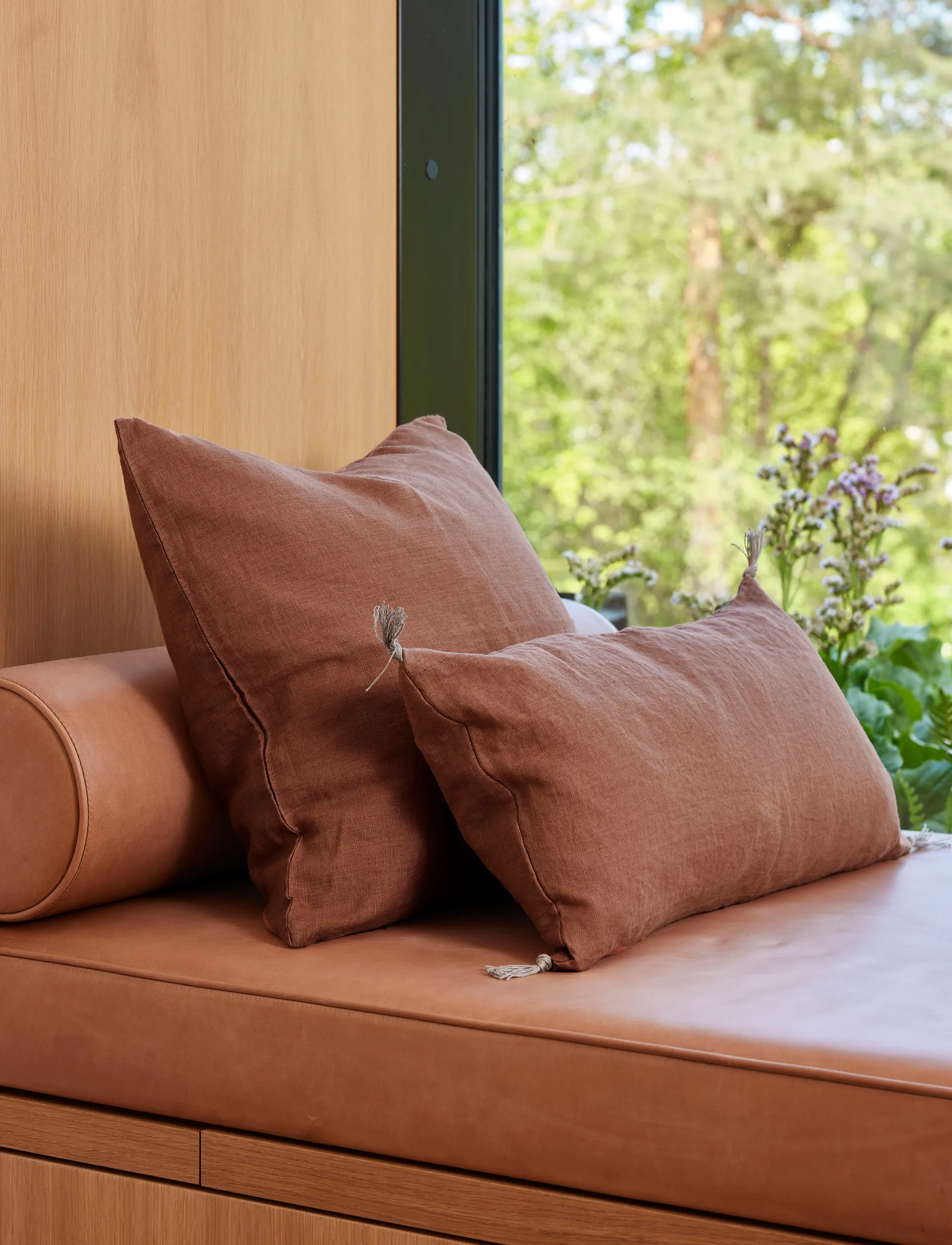 Sunshine 靠枕套 tassel 30x60 cm, Grounded Himla