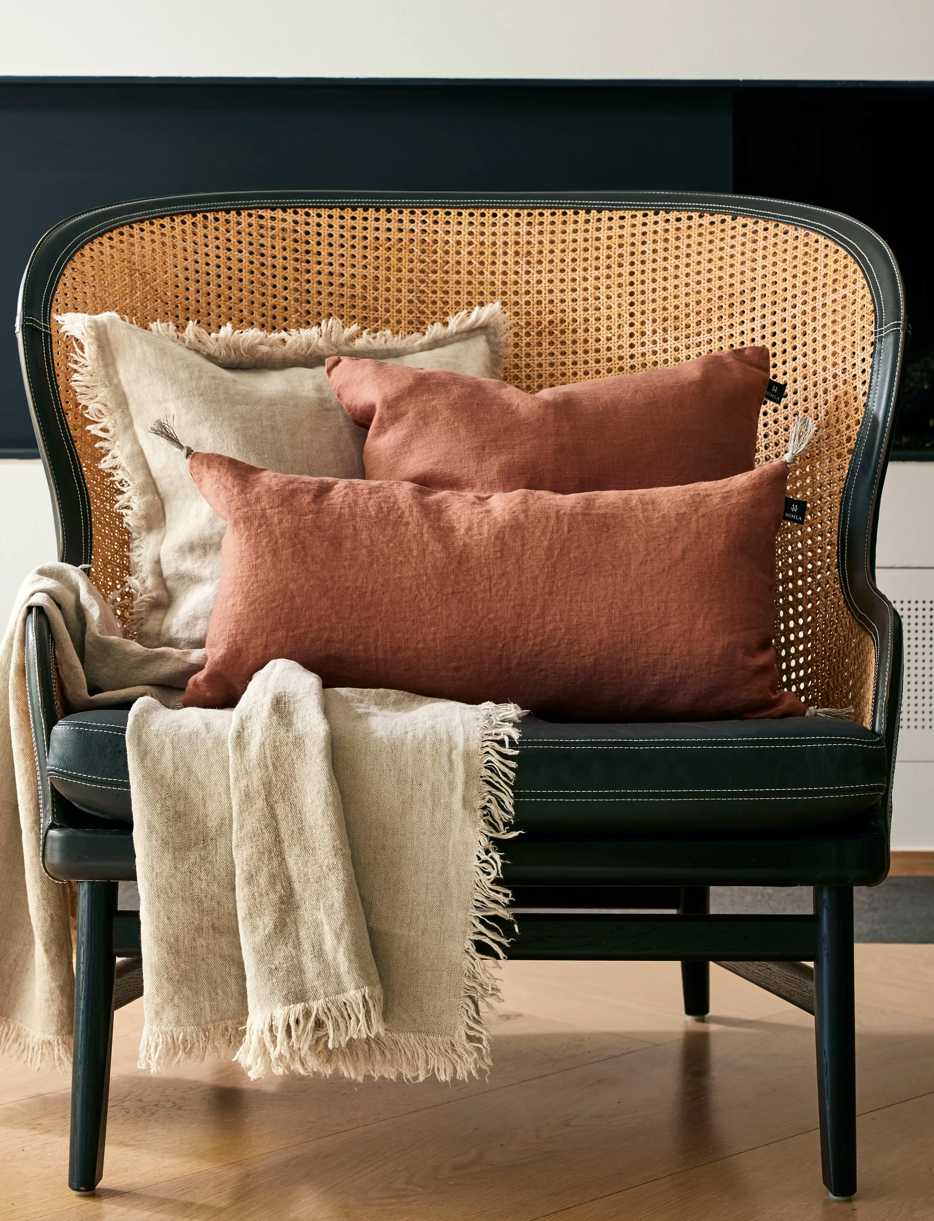 Sunshine 靠枕套 tassel 30x60 cm, Grounded Himla