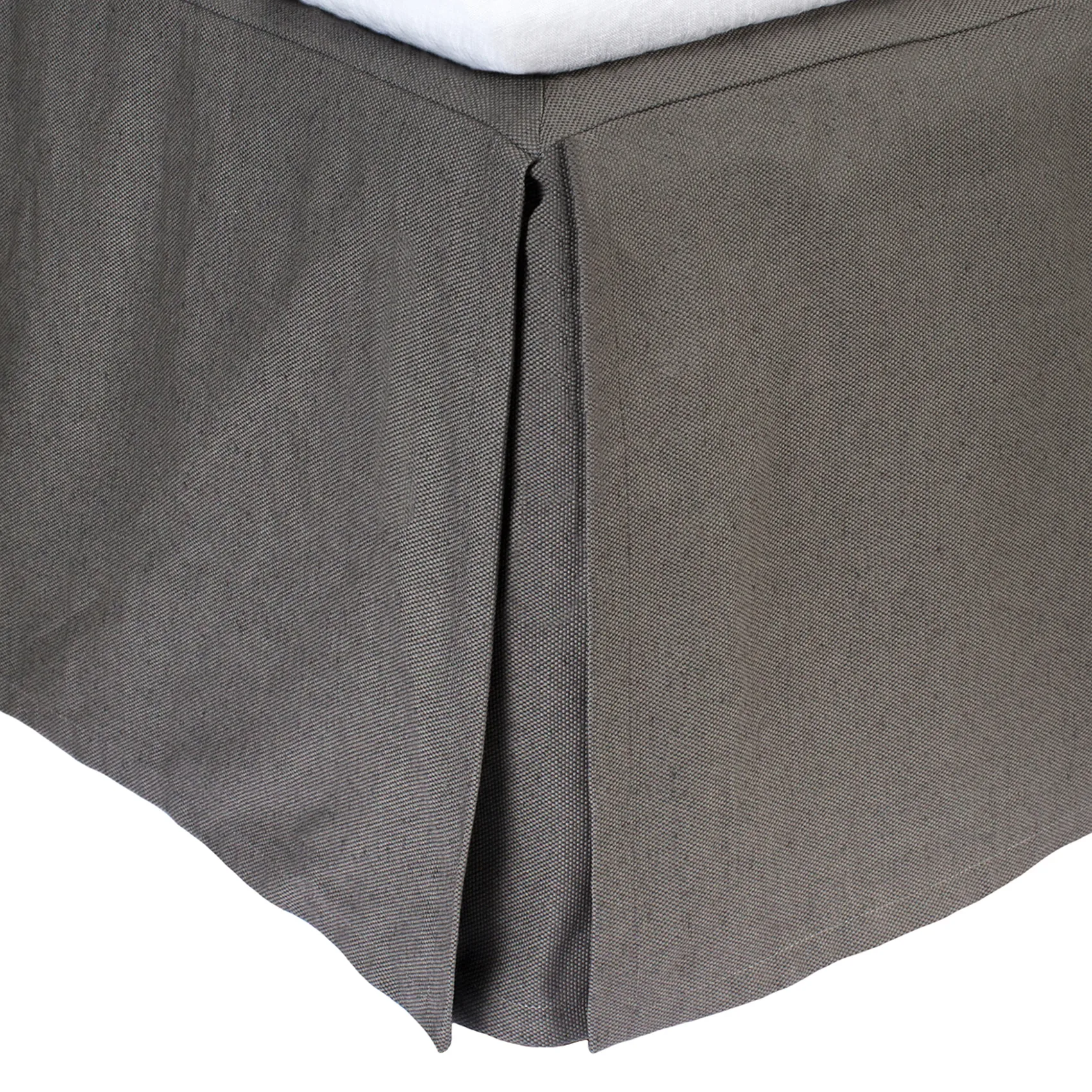 Weoaknight 床帷(床裙) bed skirt  90x220x52 cm, Charcoal Himla