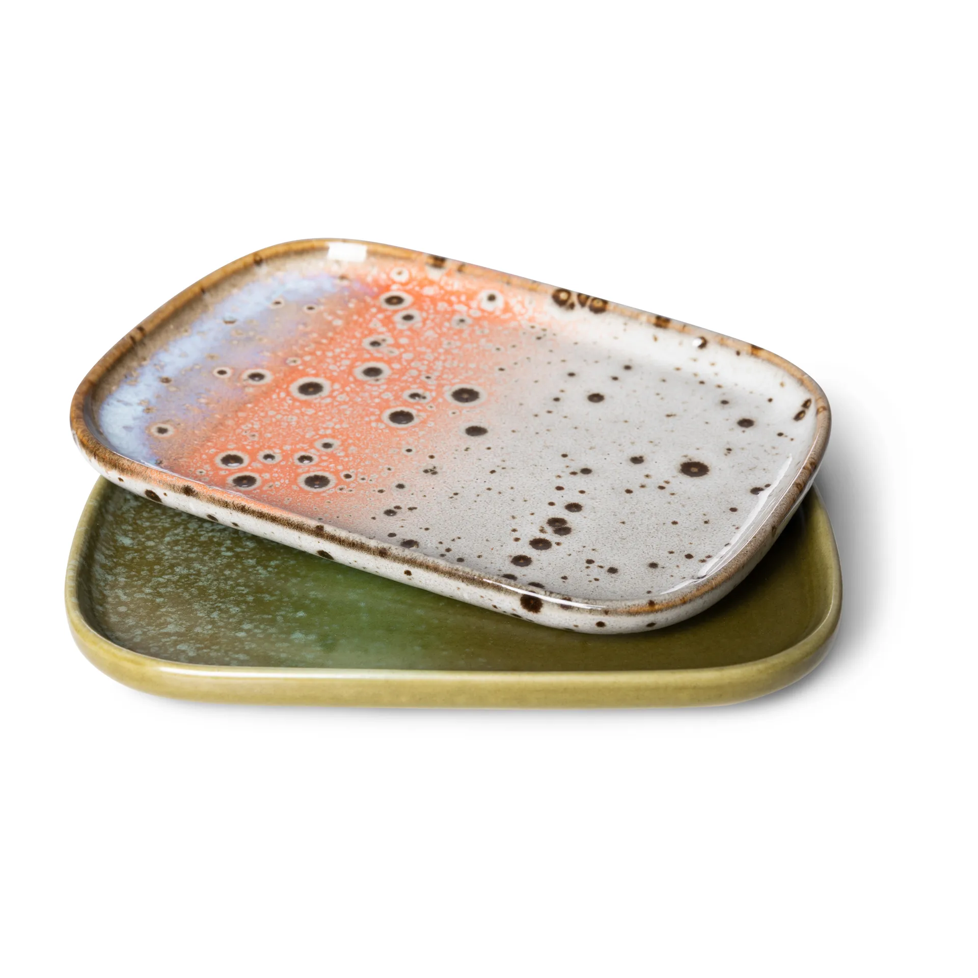 70's 托盘 小 两件套装, Asteroids / Grass HKliving