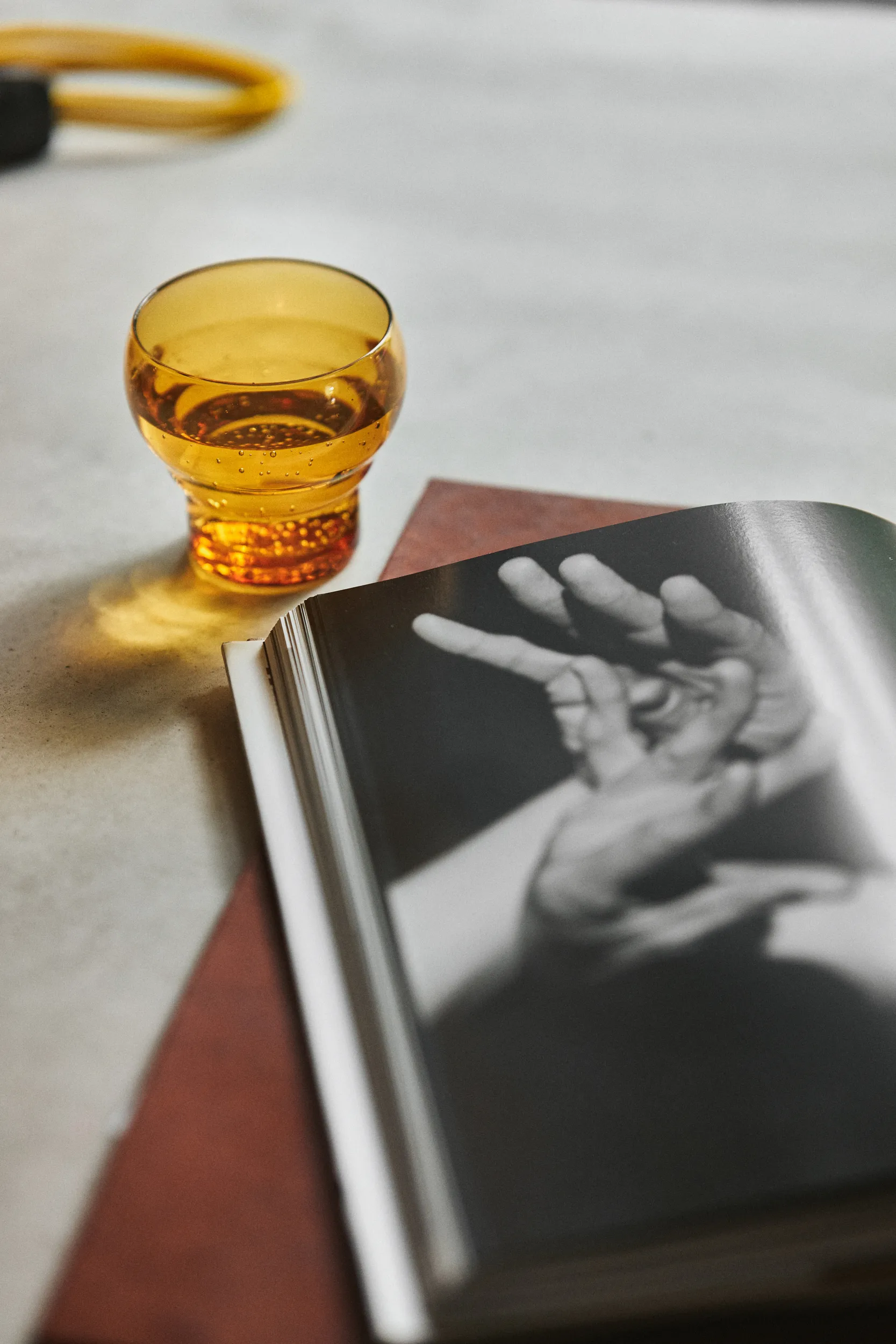 70's Bulb 玻璃 27 cl 四件套装, Amber HKliving