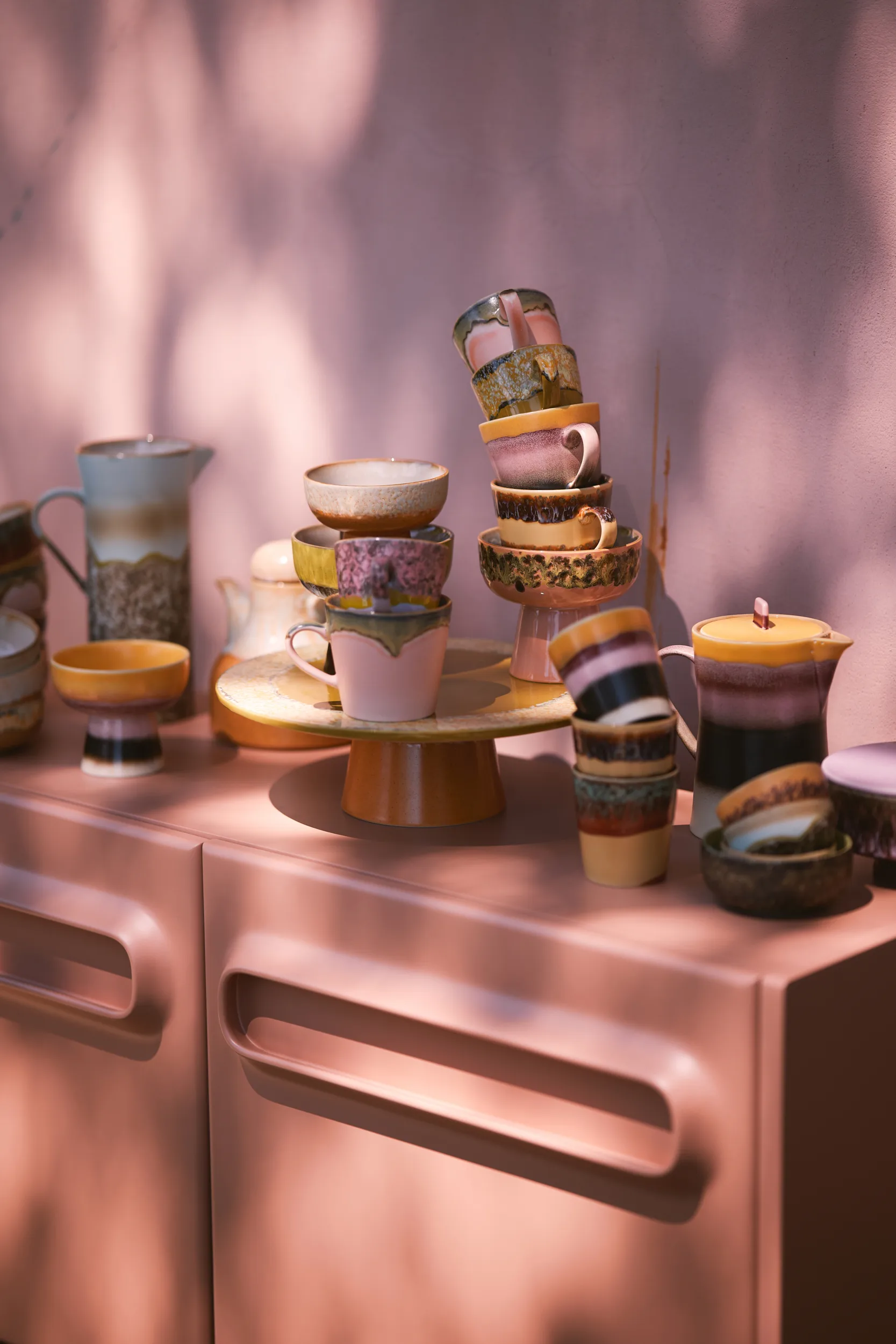 70's cappuccino 马克杯 33 cl, Sunset HKliving