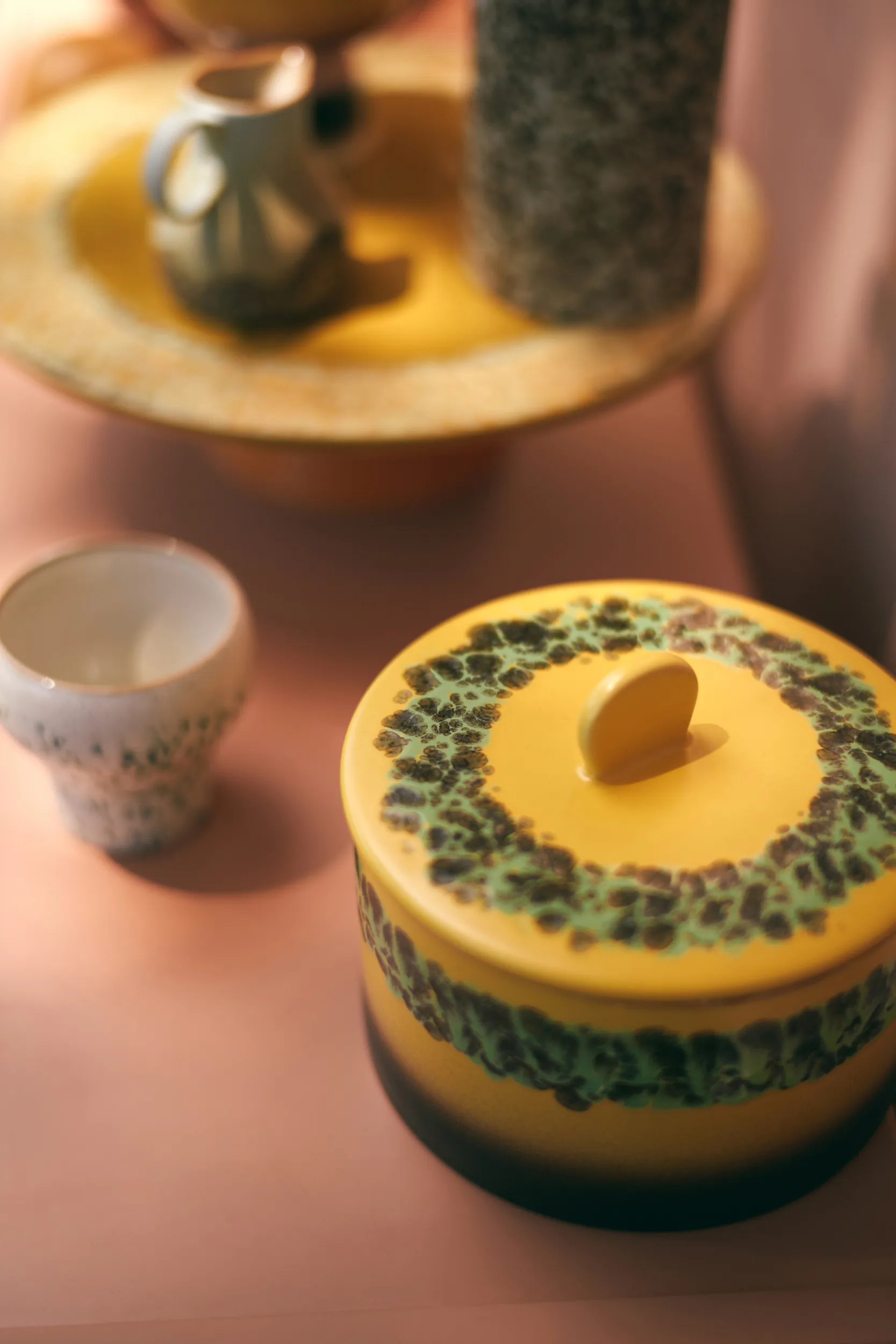 70's cookie 罐子 Ø17 cm, Kelp HKliving