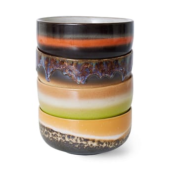 70's dessert 碗 4件 - Humus - HKliving