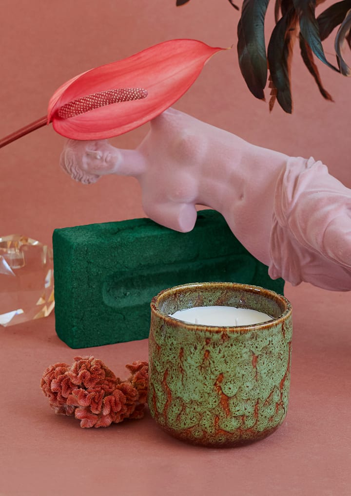 Floral boudoir 香薰蜡烛, 绿色 HKliving