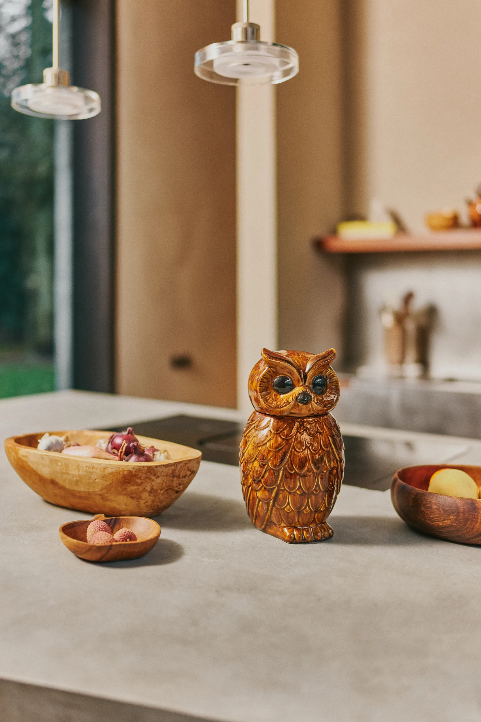 HKliving 碗 apple M, Acacia HKliving