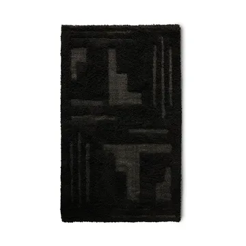 Simplicity 浴室地垫 70x120 cm - 黑色 - HKliving