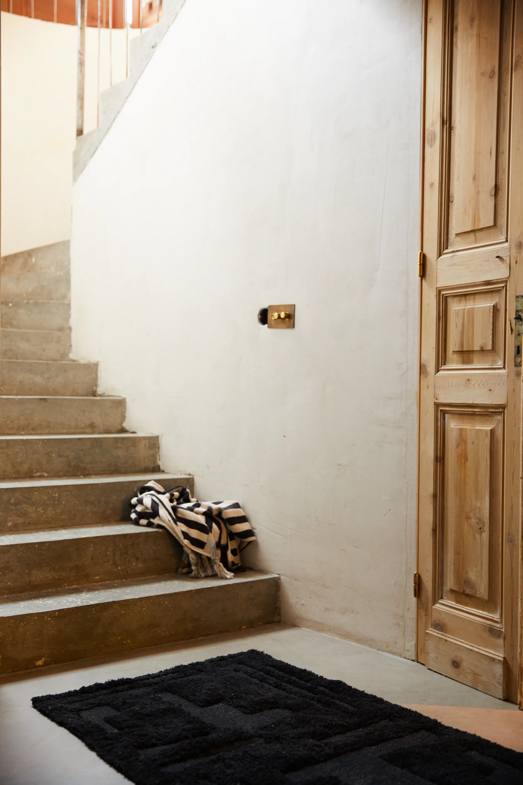 Simplicity 浴室地垫 70x120 cm, 黑色 HKliving