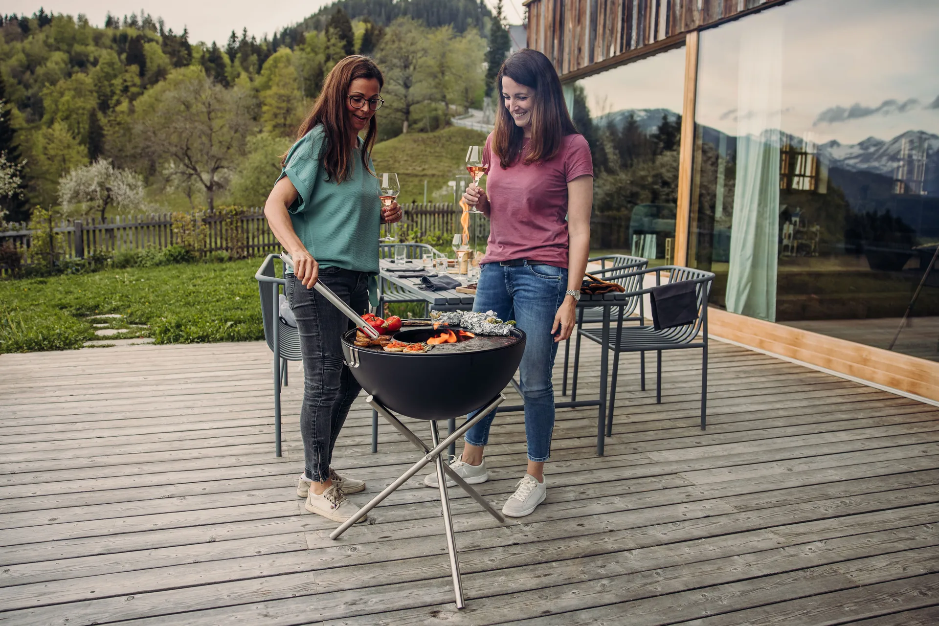 BOWL 57 三脚架支架, 银色 Höfats