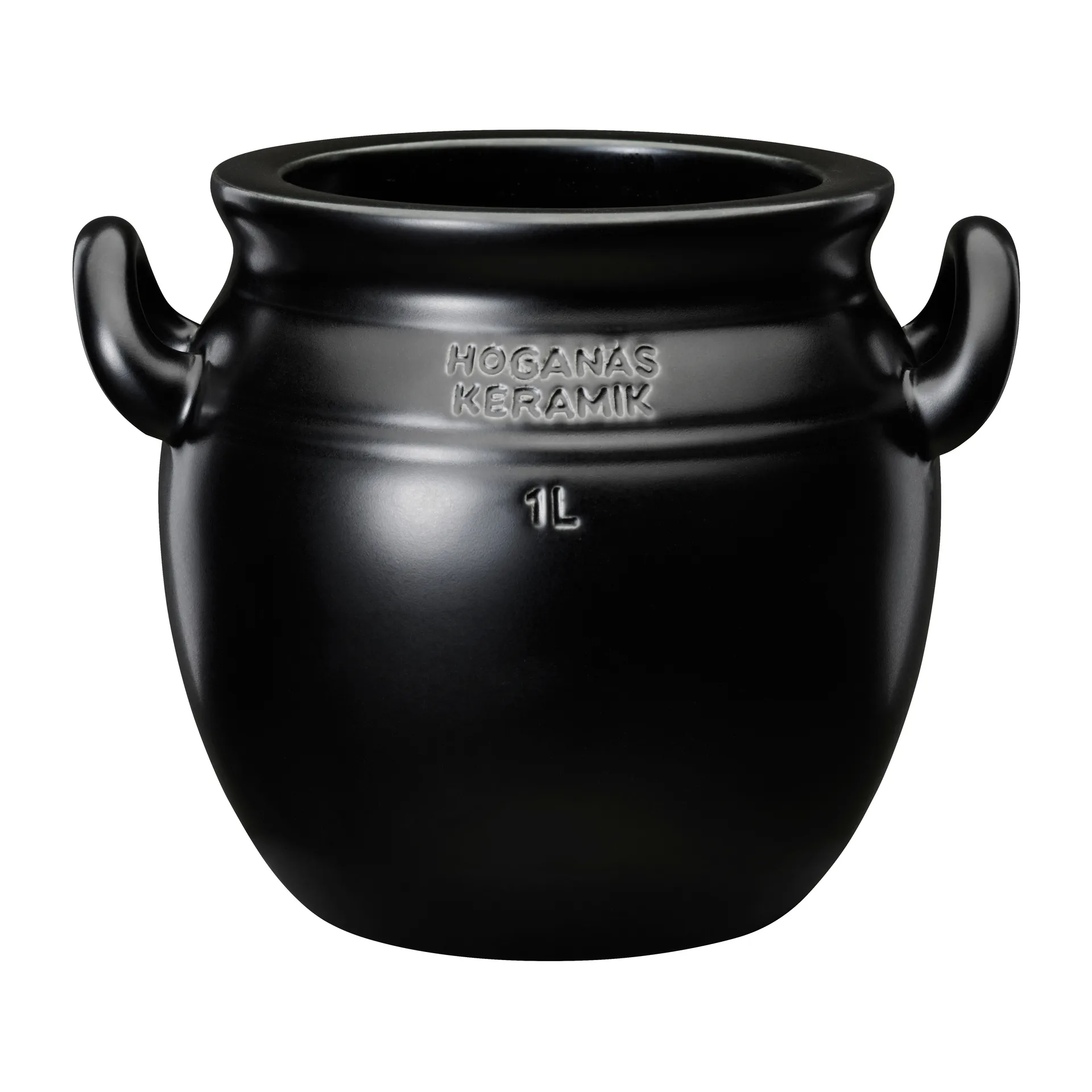 Höganäs 陶瓷制品 罐子 1 l, Grafite 灰色 Höganäs Keramik