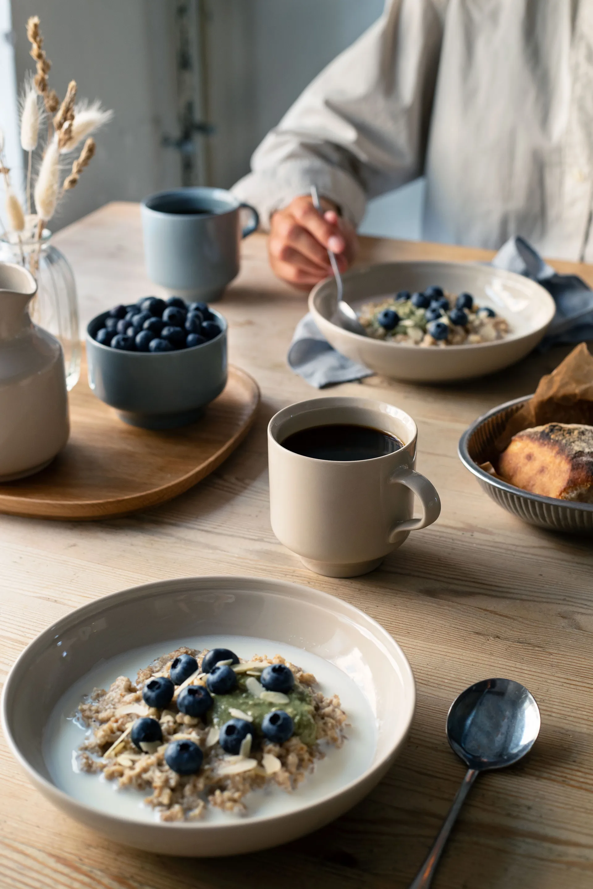 Höganäs Keramik Daga 深盘 Ø19 cm, 沙色 Höganäs Keramik