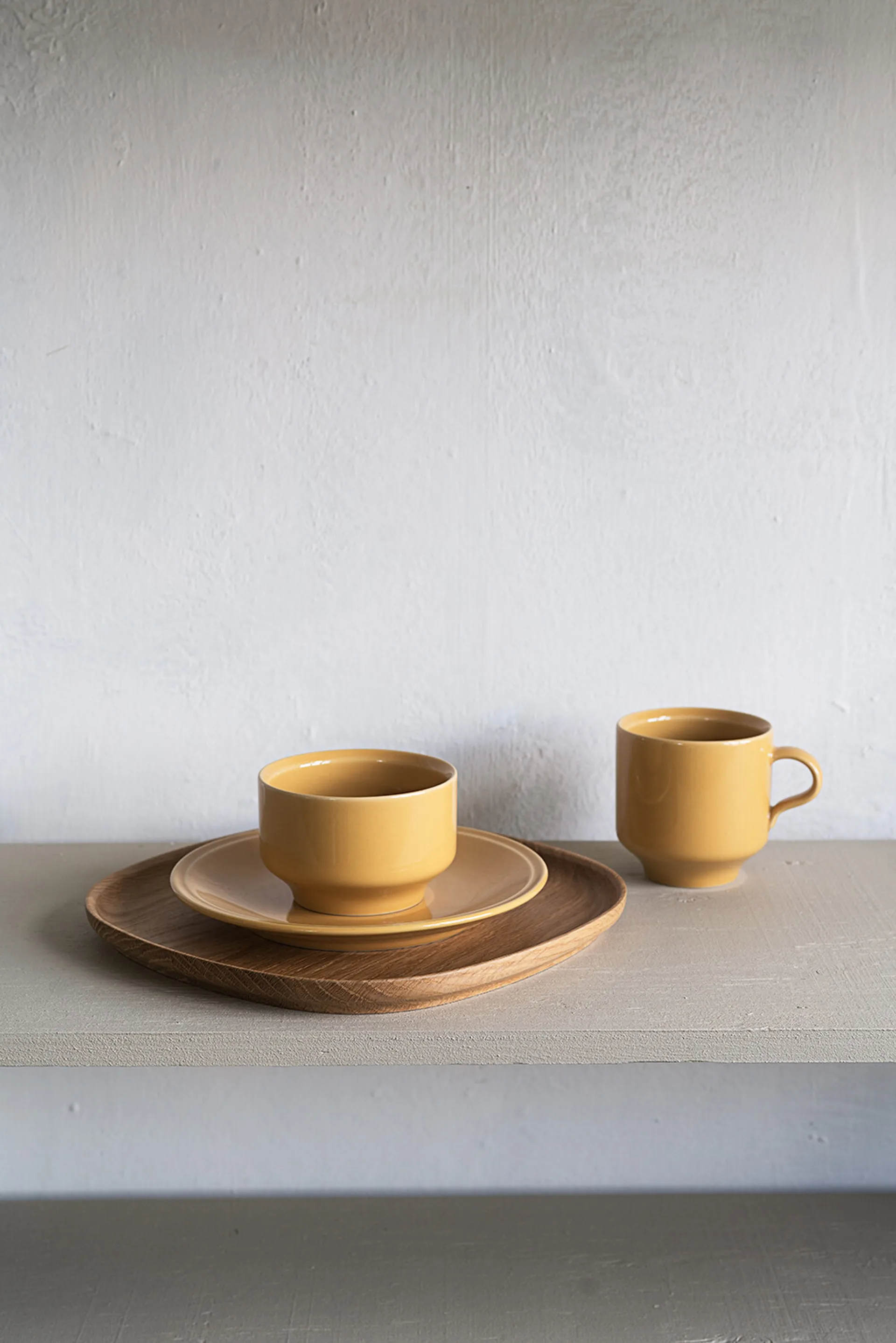 Höganäs Keramik Daga 杯子 33 cl, Ochre Höganäs Keramik