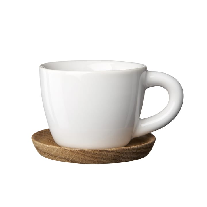 Höganäs 浓缩咖啡杯, shiny 白色 Höganäs Keramik