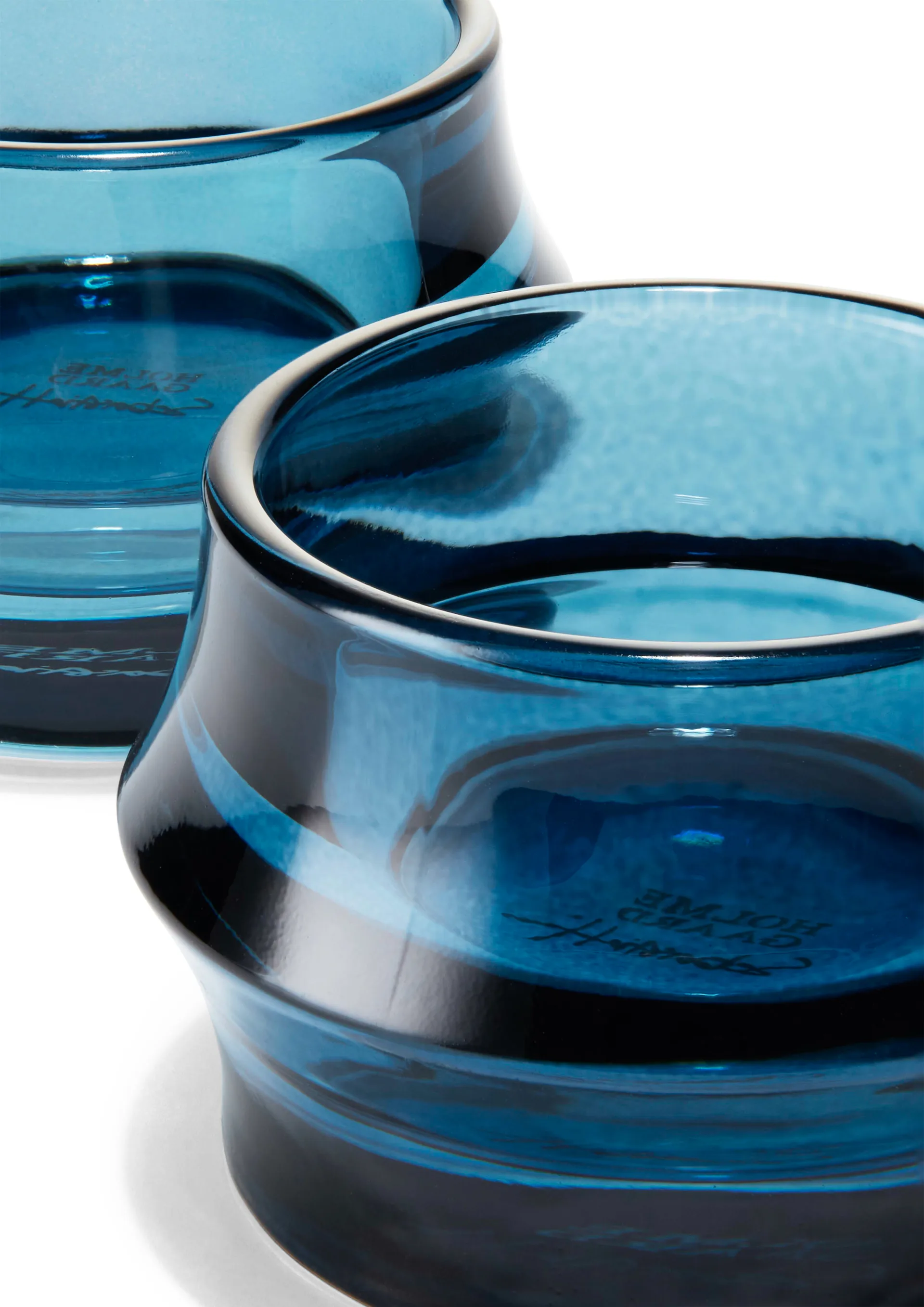 Arc lantern 5 cm 两件套装, Dark 蓝色 Holmegaard