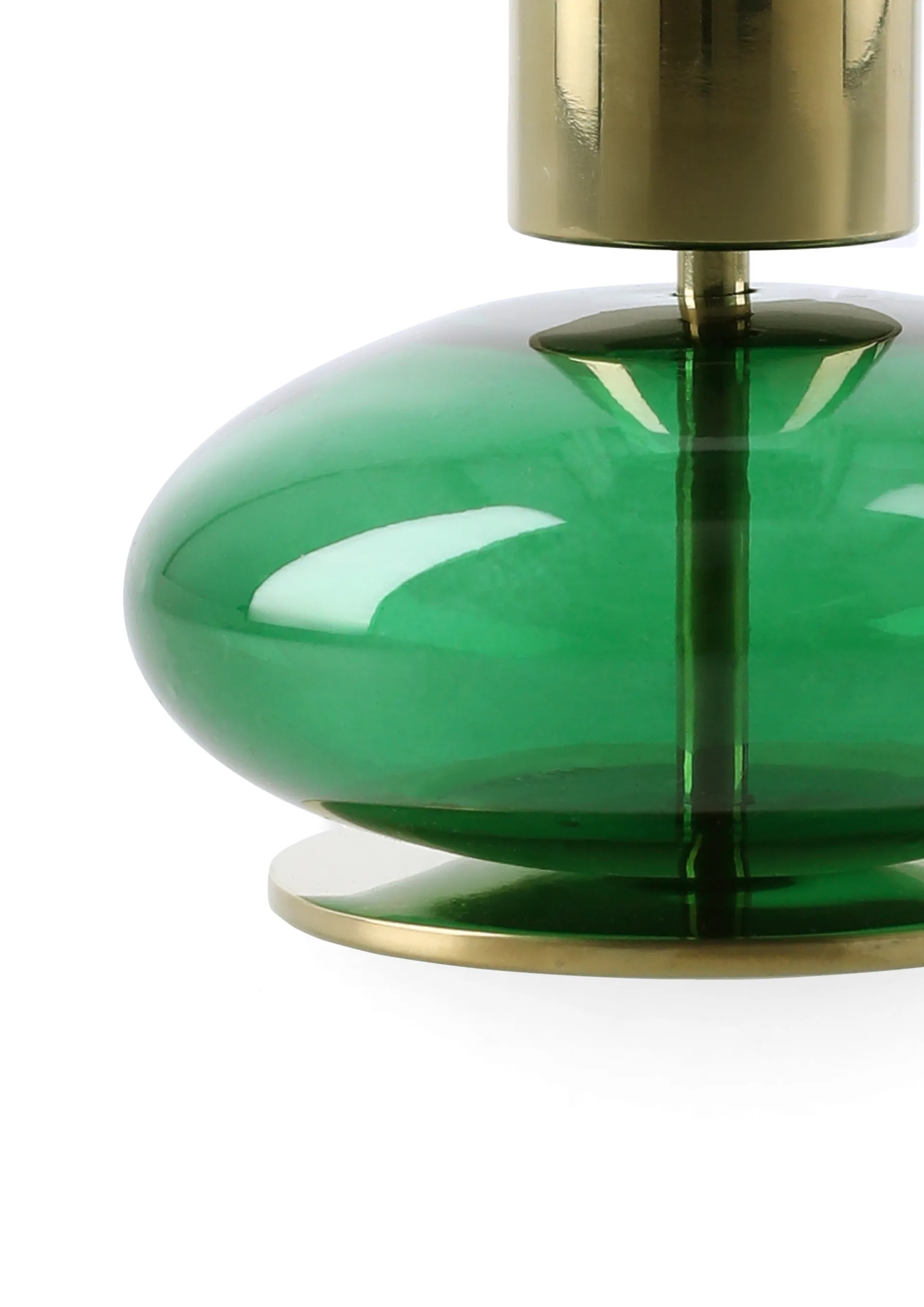 Bubble 烛台 8 cm, 绿色 Holmegaard