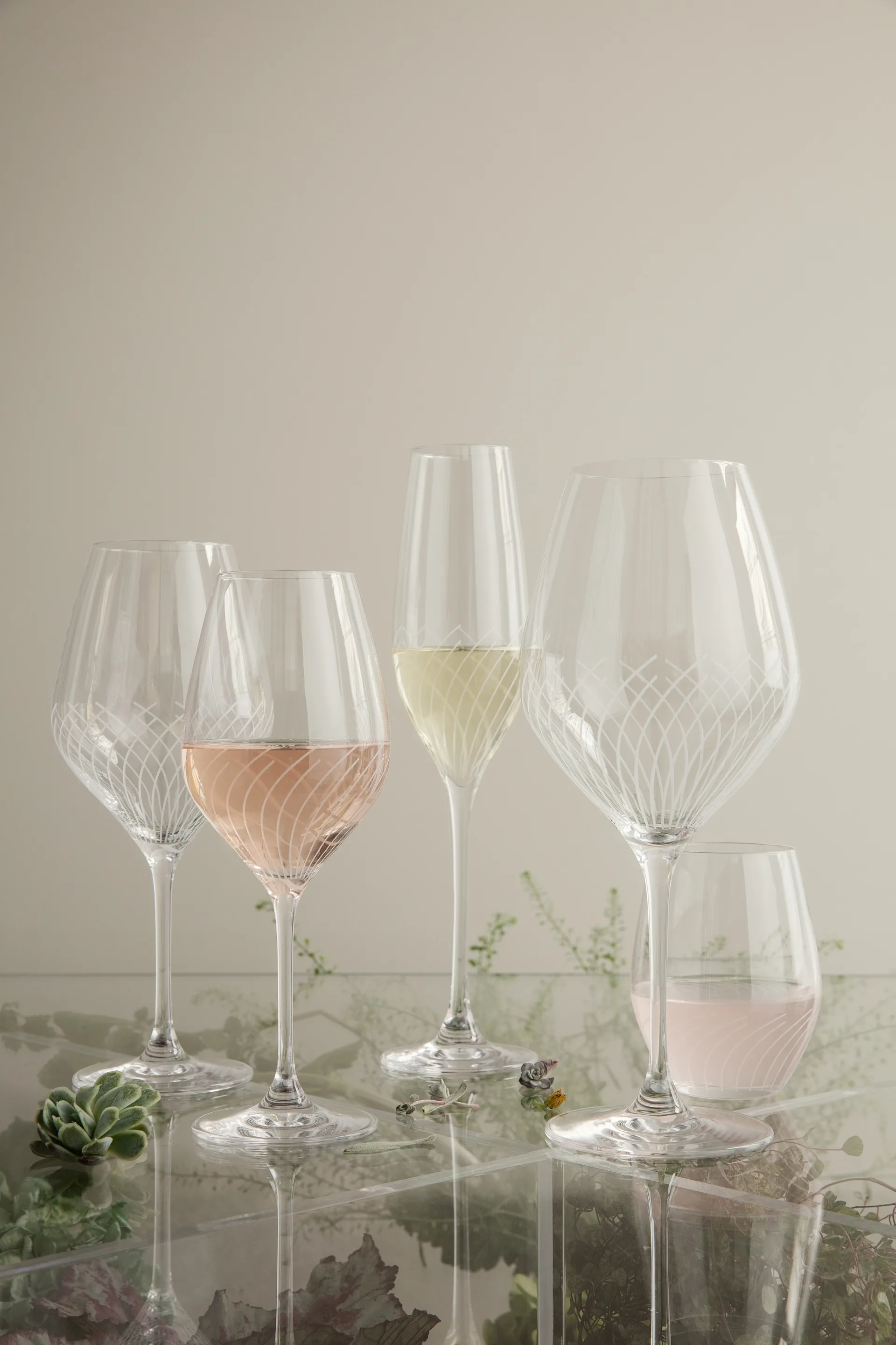Cabernet Lines burgundy glass 69 cl 两件套装, Clear Holmegaard