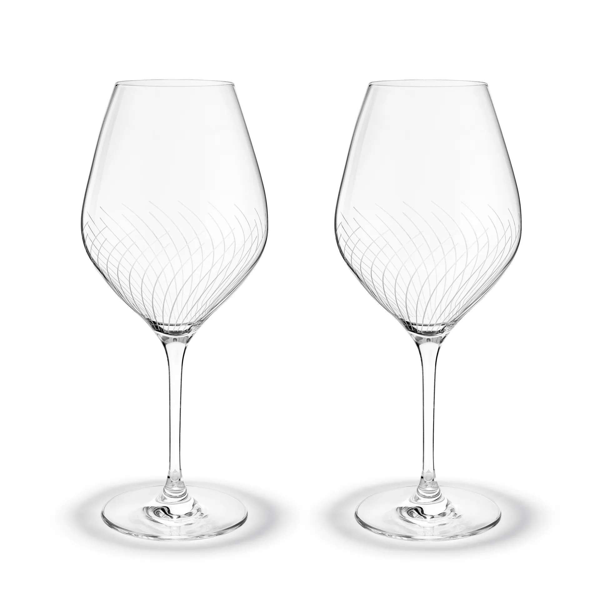 Cabernet Lines burgundy glass 69 cl 两件套装, Clear Holmegaard